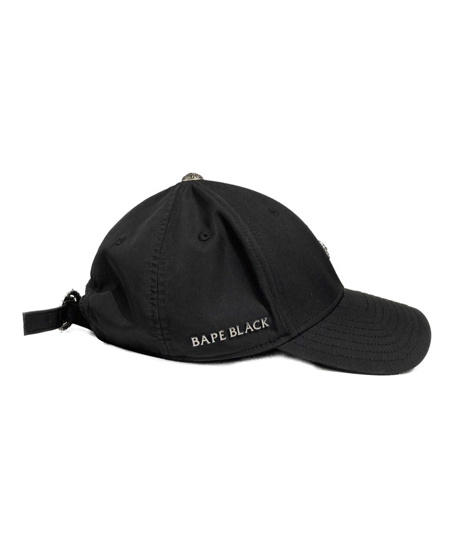 アベイシングエイプスーターキャップ 中古・古着通販】A BATHING APE (アベイシングエイプ) BAPE BLACK