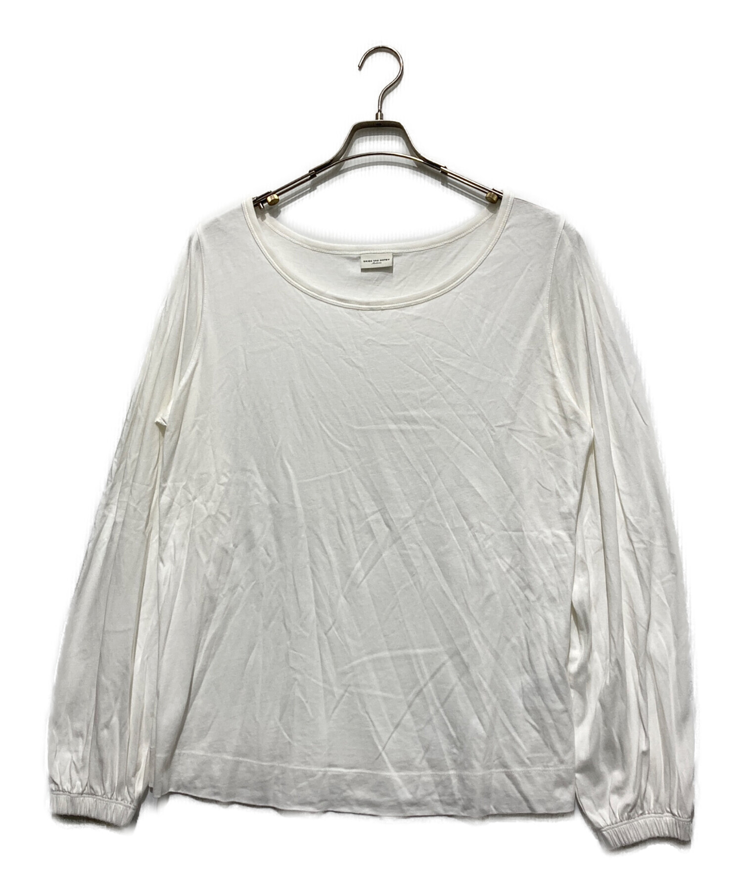 dries van noten シャーリングロングスリーブカットソー XS 中古・古着通販】DRIES VAN NOTEN (ドリスヴァンノッテン