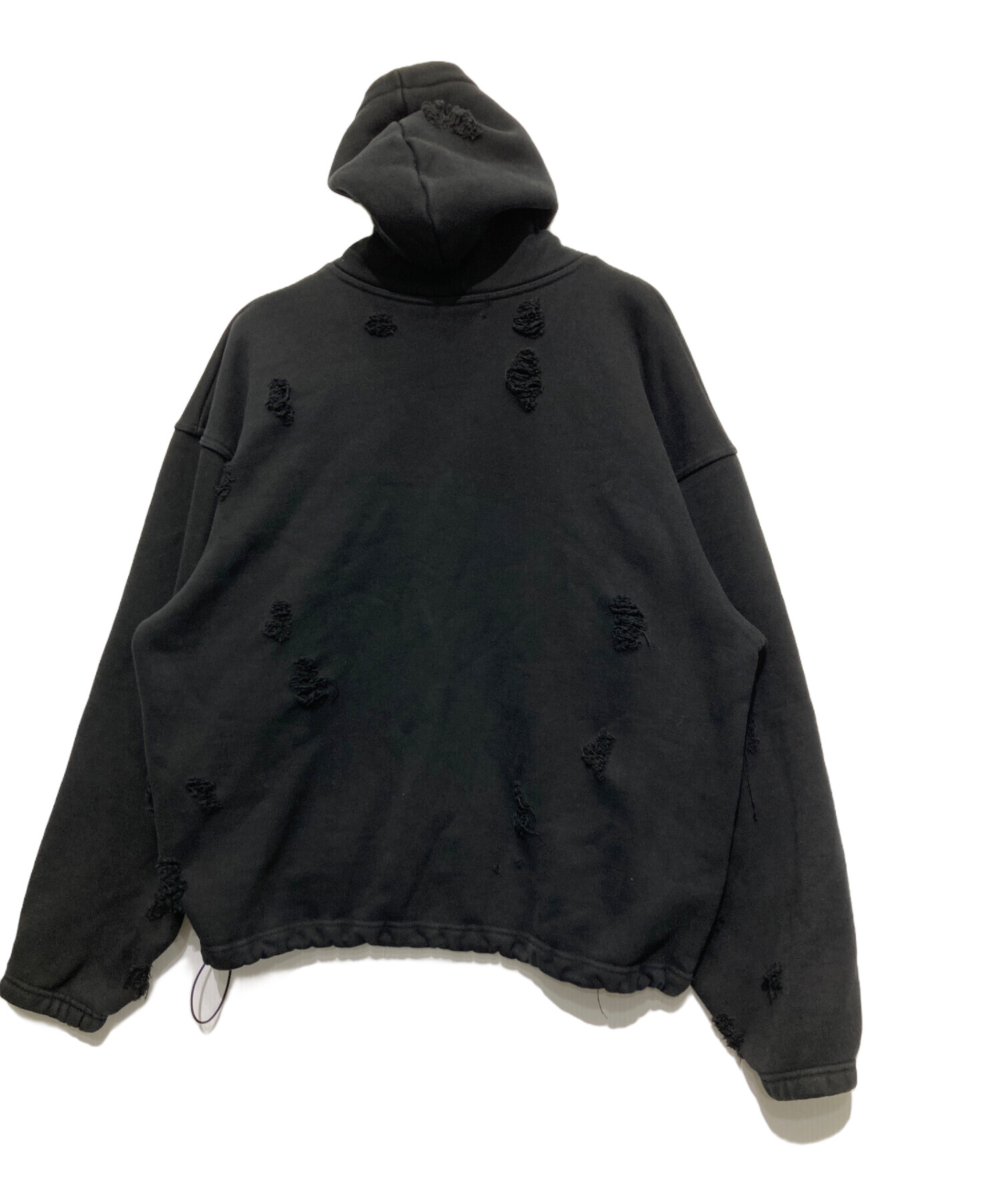 中古・古着通販】THUG CLUB (サグ クラブ) ROCK HOODIE ブラック