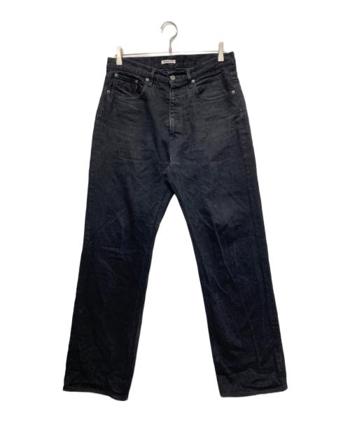 美品　 AURALEE A20AP01DM デニムパンツ ブラック 32 中古・古着通販】AURALEE (オーラリー) HARD TWIST DENIM 5P PANTS