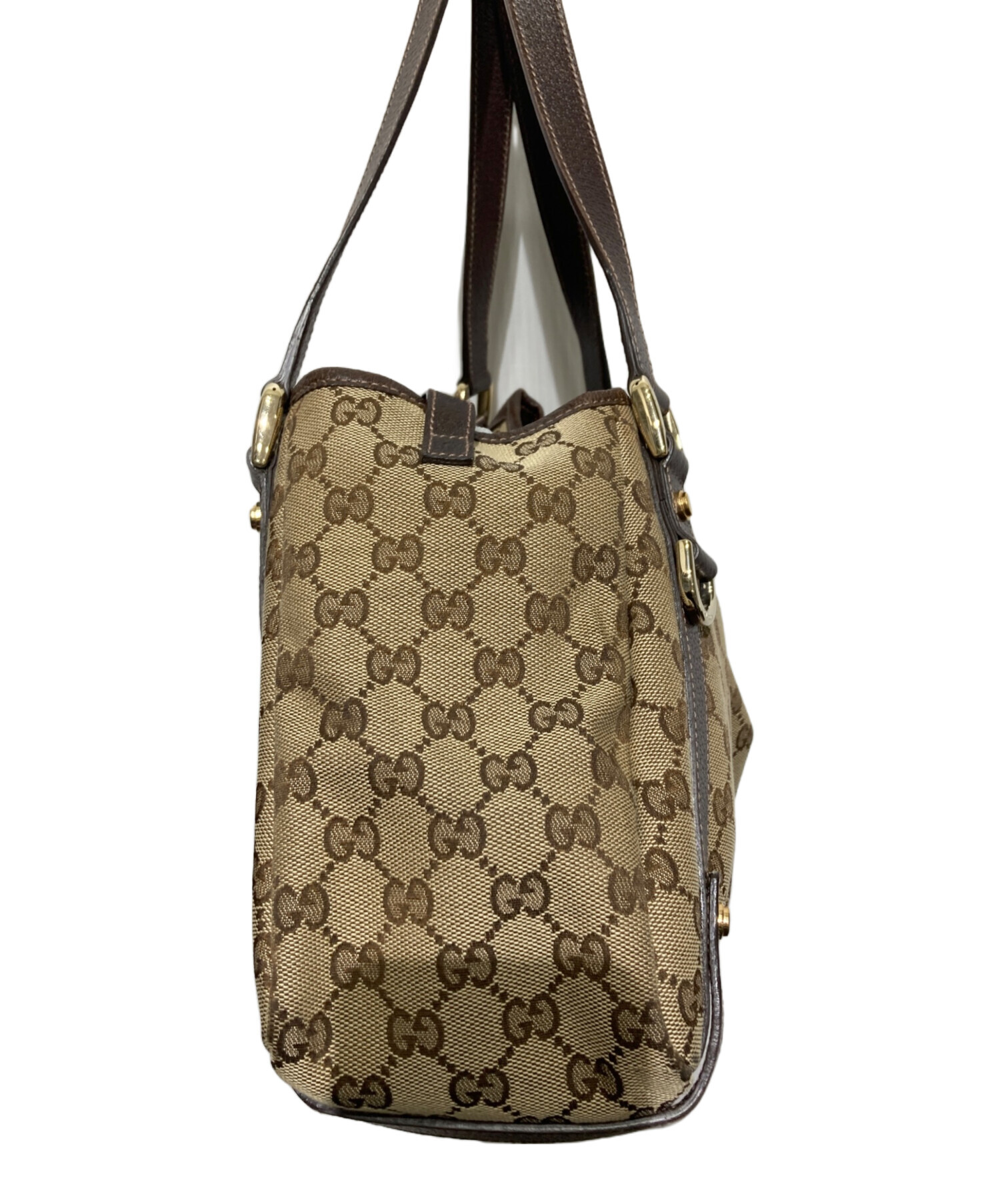 中古・古着通販】GUCCI (グッチ) アビー GGキャンバス トートバッグ
