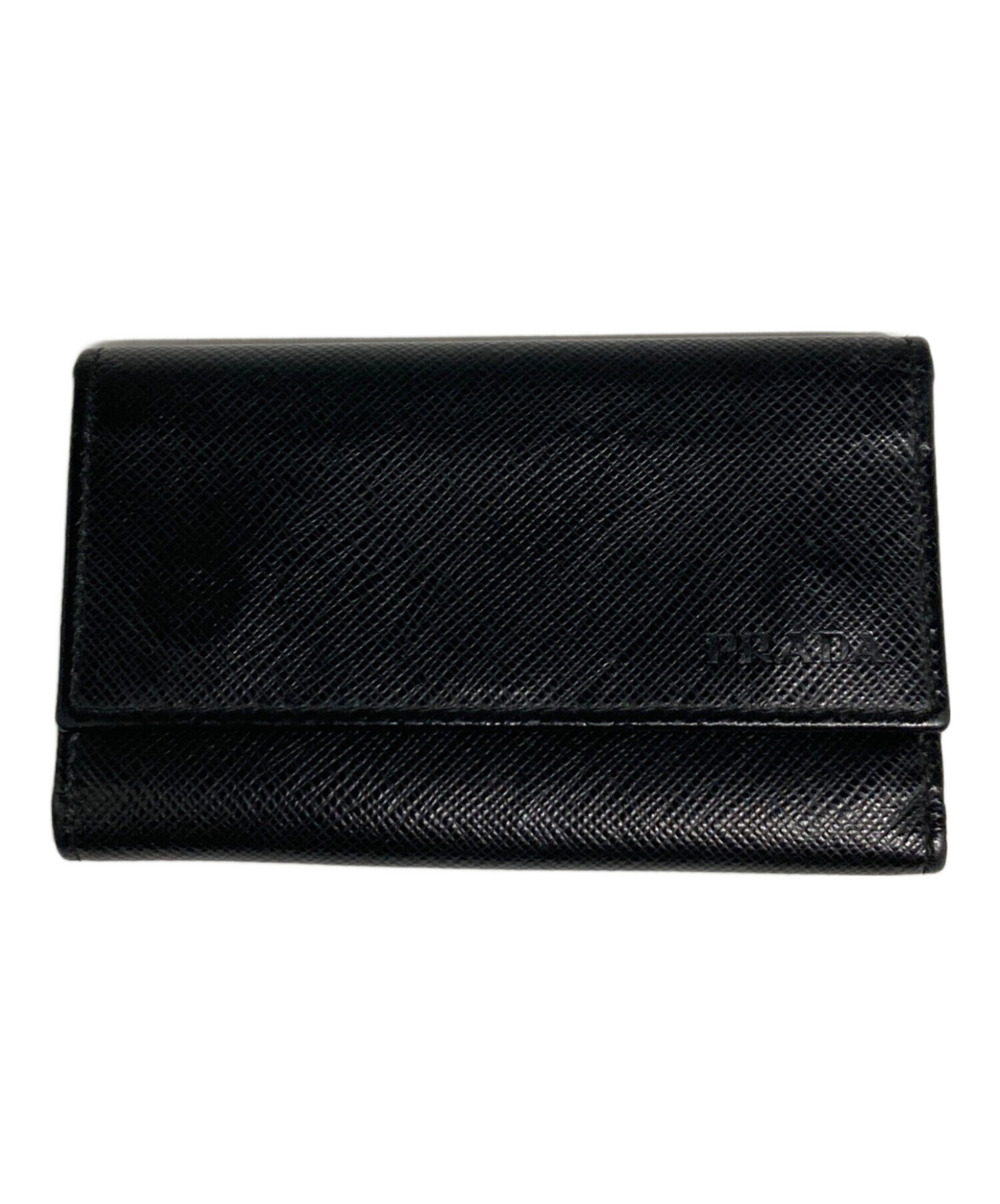 中古・古着通販】PRADA (プラダ) サフィアーノレザー6連キーケース