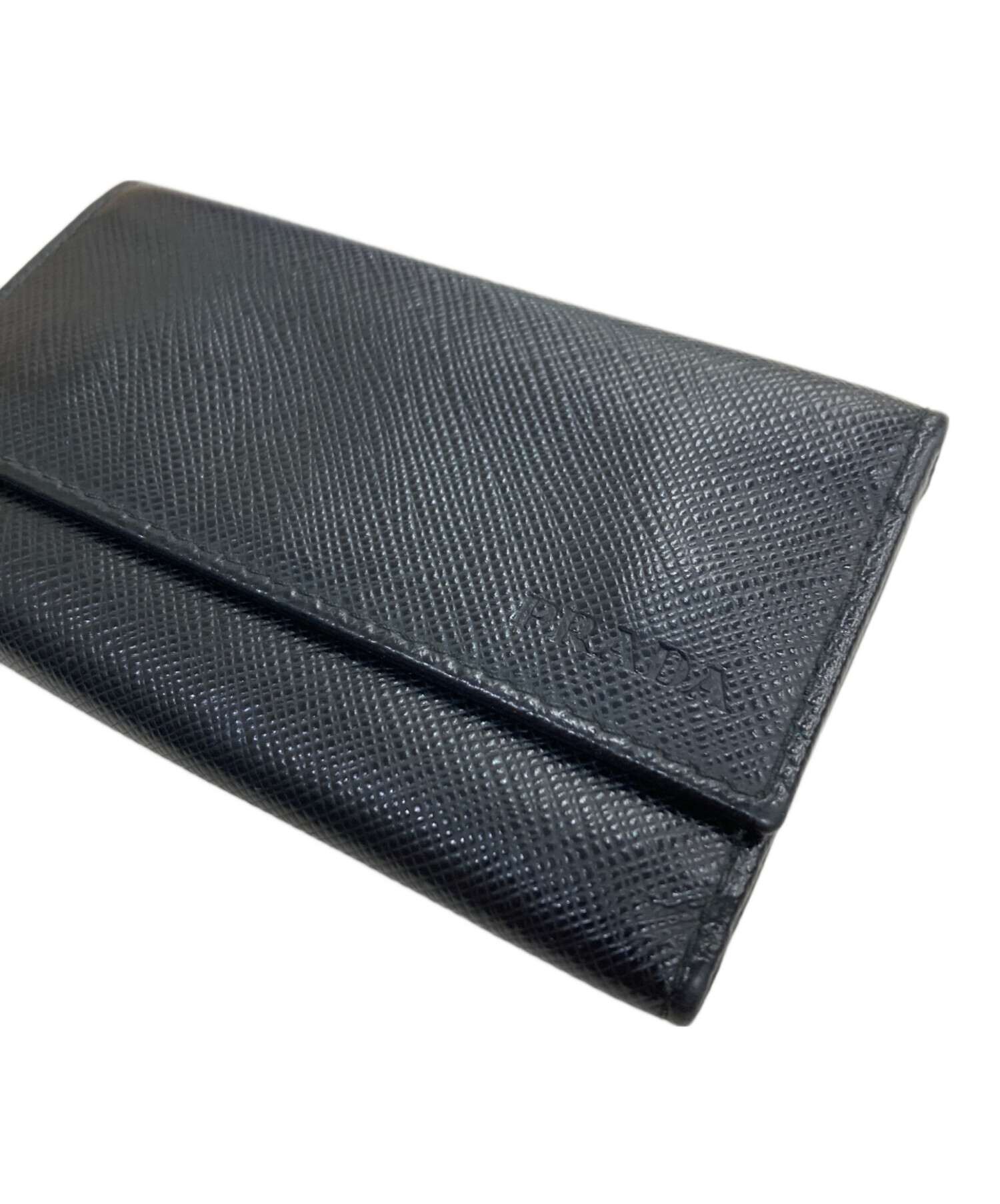 中古・古着通販】PRADA (プラダ) サフィアーノレザー6連キーケース