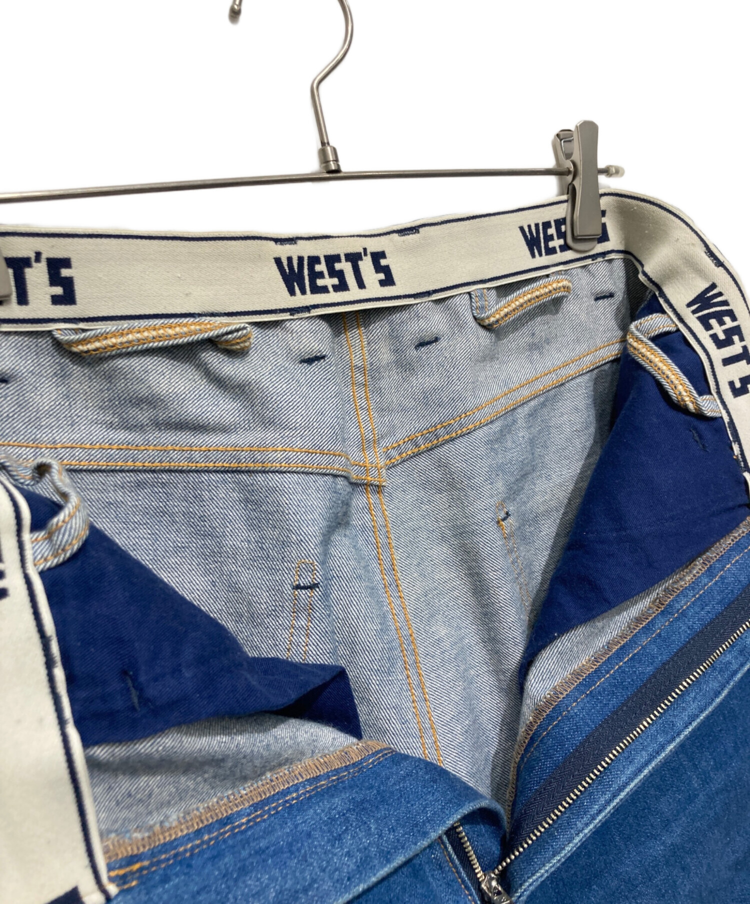 中古・古着通販】WESTOVERALLS (ウエストオーバーオールズ) 803W DENIM