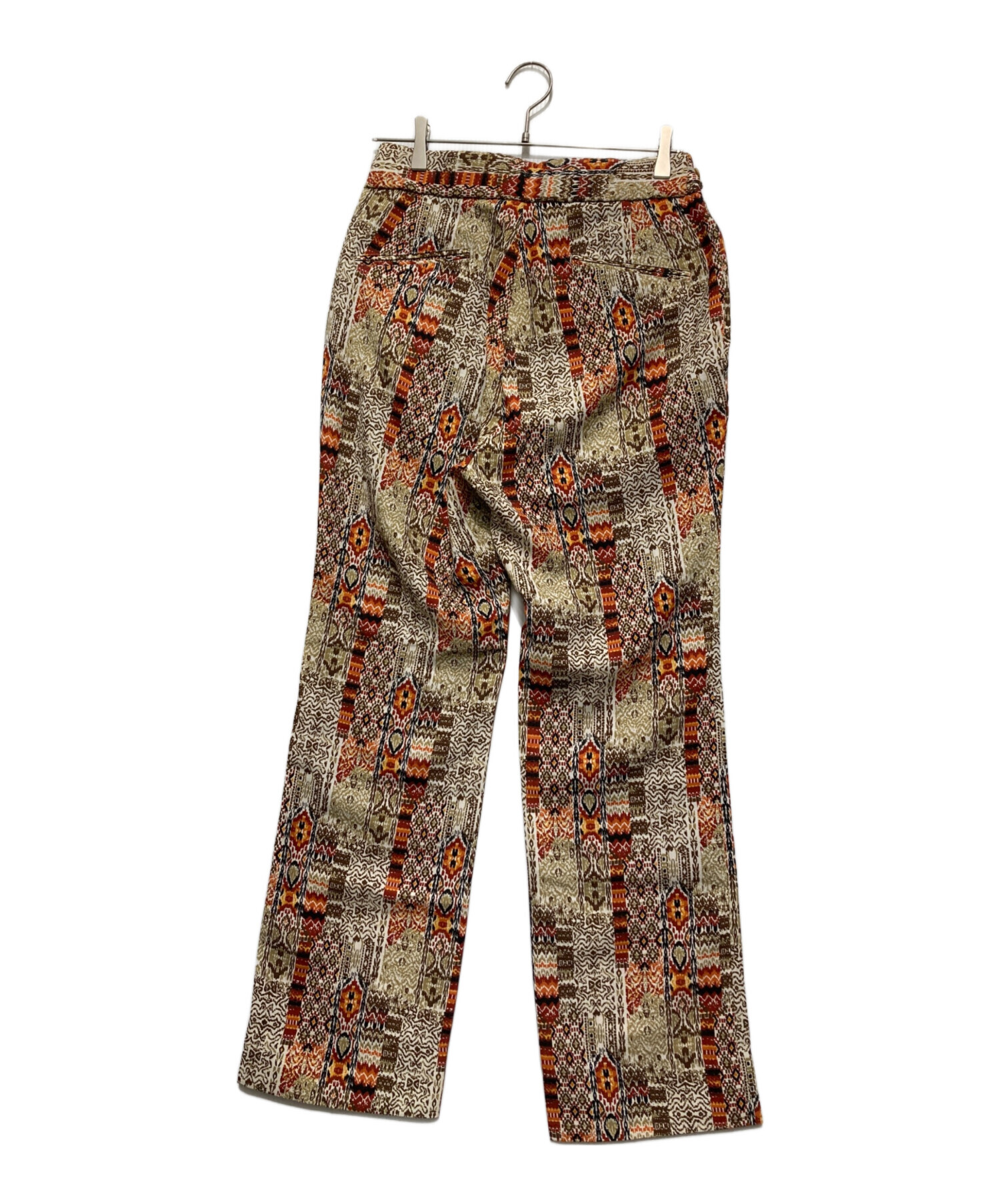 【新品】S25 Needles ペイズリー柄 フレアパンツ 中古・古着通販】Needles (ニードルズ) Side Tab Trouserフレアパンツ