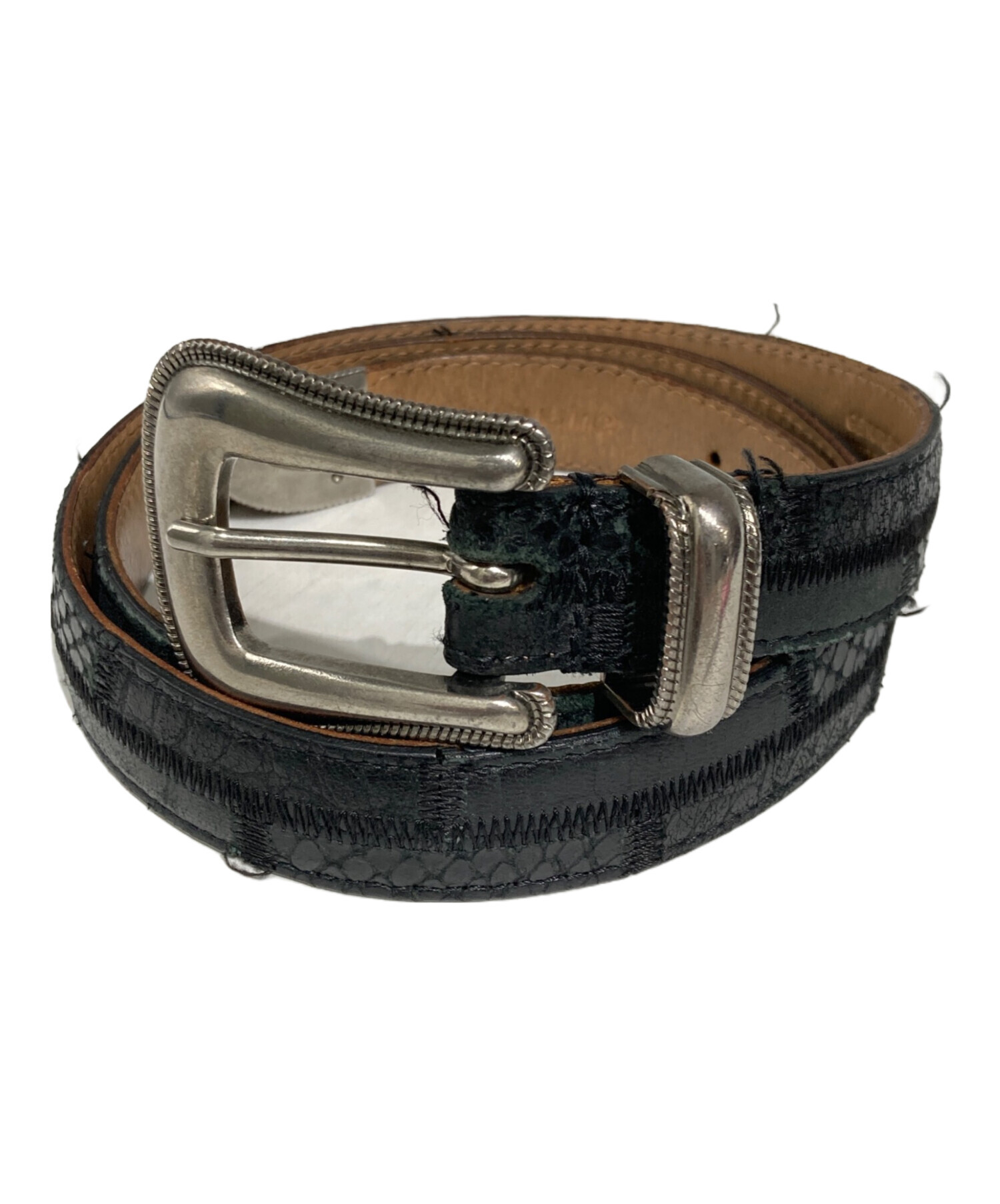 Supreme - Patchwork Ranger Belt ブラック 中古・古着通販】Supreme (シュプリーム) 21SS Patchwork Ranger Belt