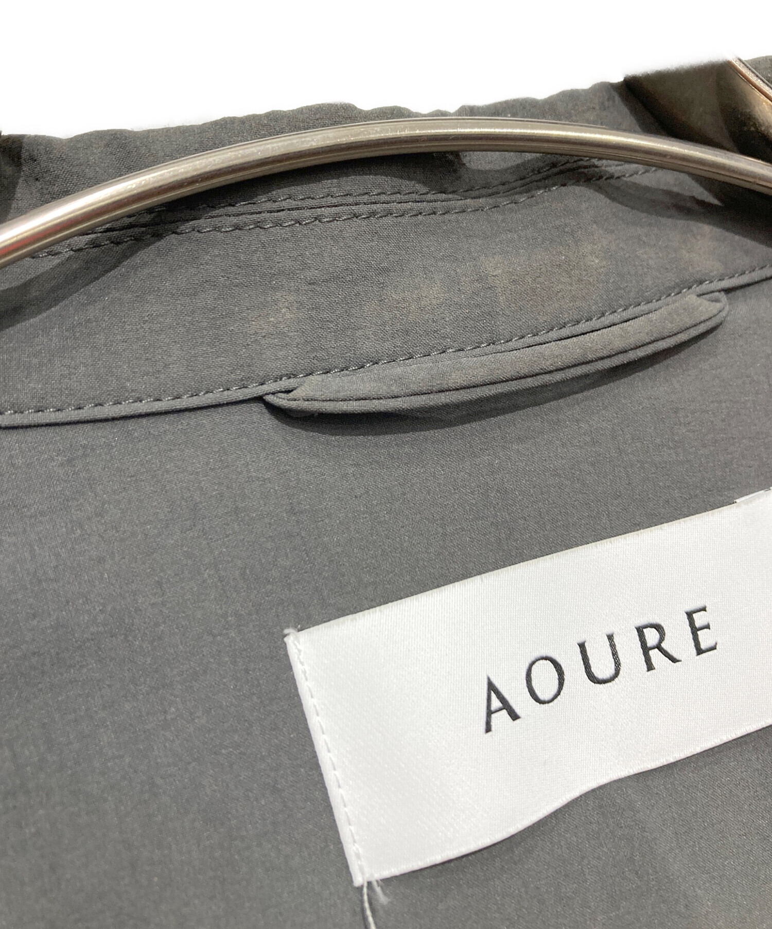 中古・古着通販】AOURE (アウール) テーラードジャケット グレー
