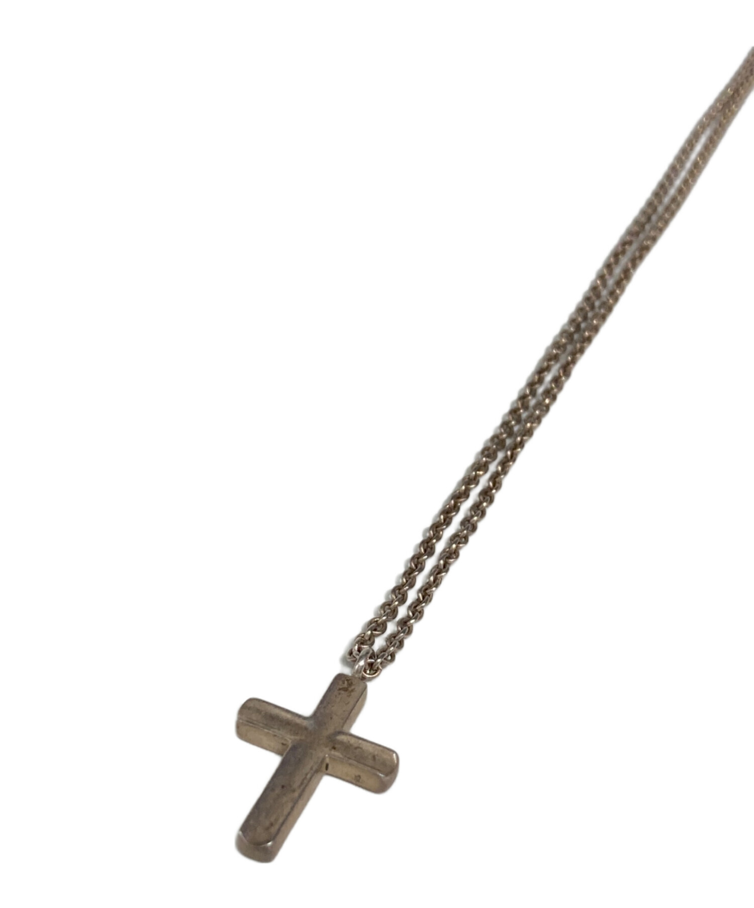 中古・古着通販】Tiffany & Co. (ティファニー) クロスネックレス