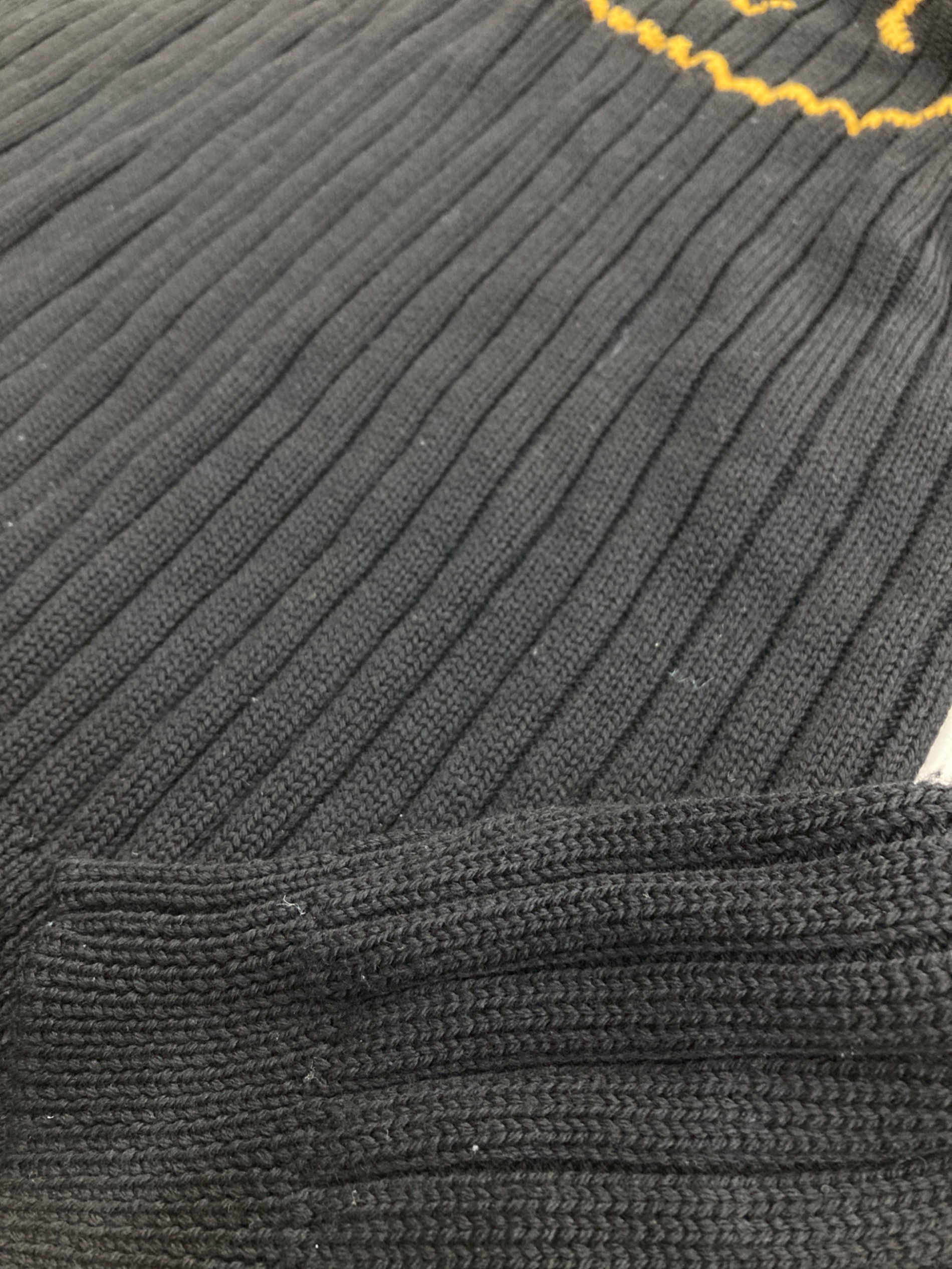 中古・古着通販】FENDI (フェンディ) ロゴ ニットセーター ブラック