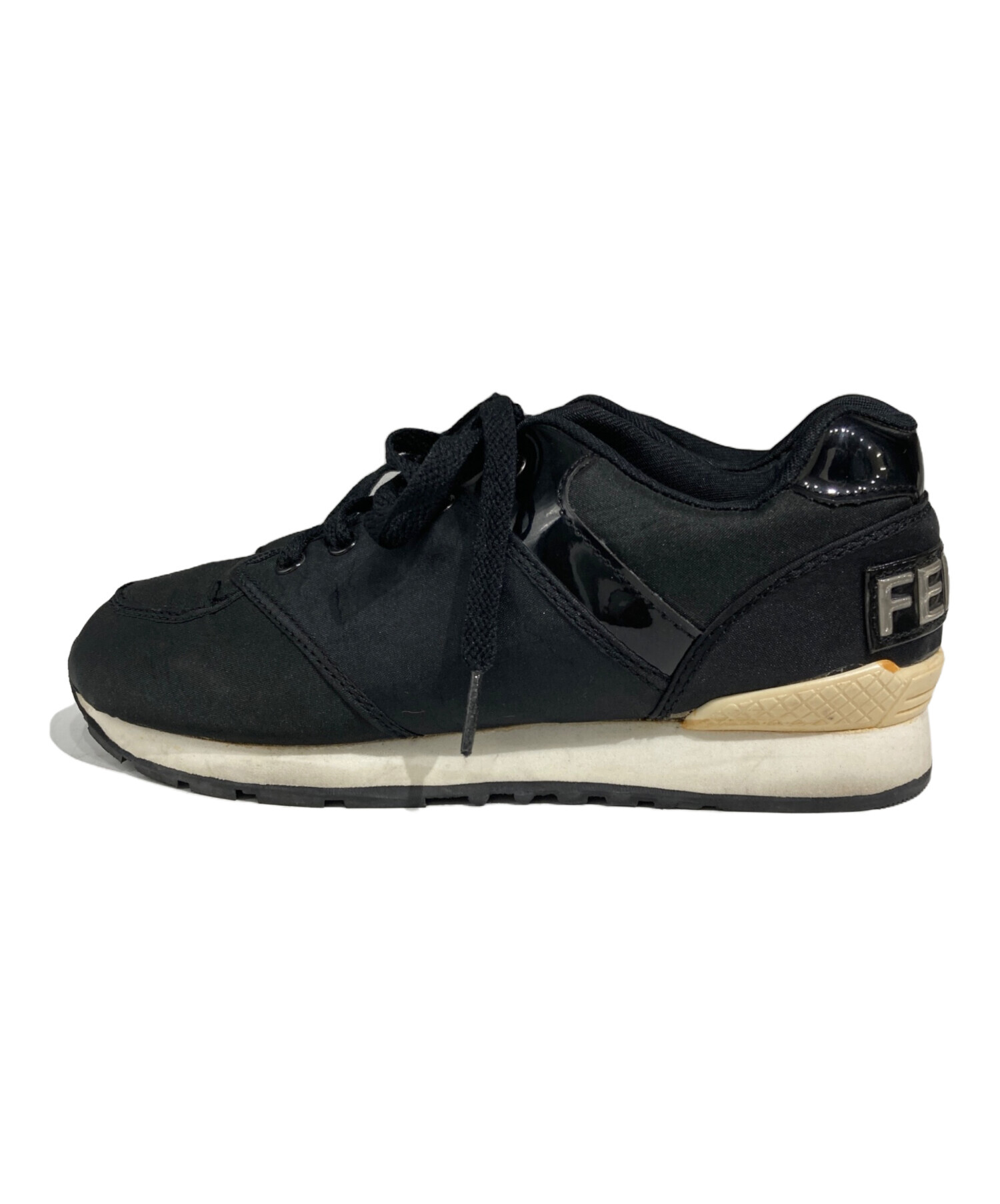 フェンディ スニーカー  【Aランク】【中古】 中古・古着通販】FENDI (フェンディ) スニーカー ブラック サイズ:36