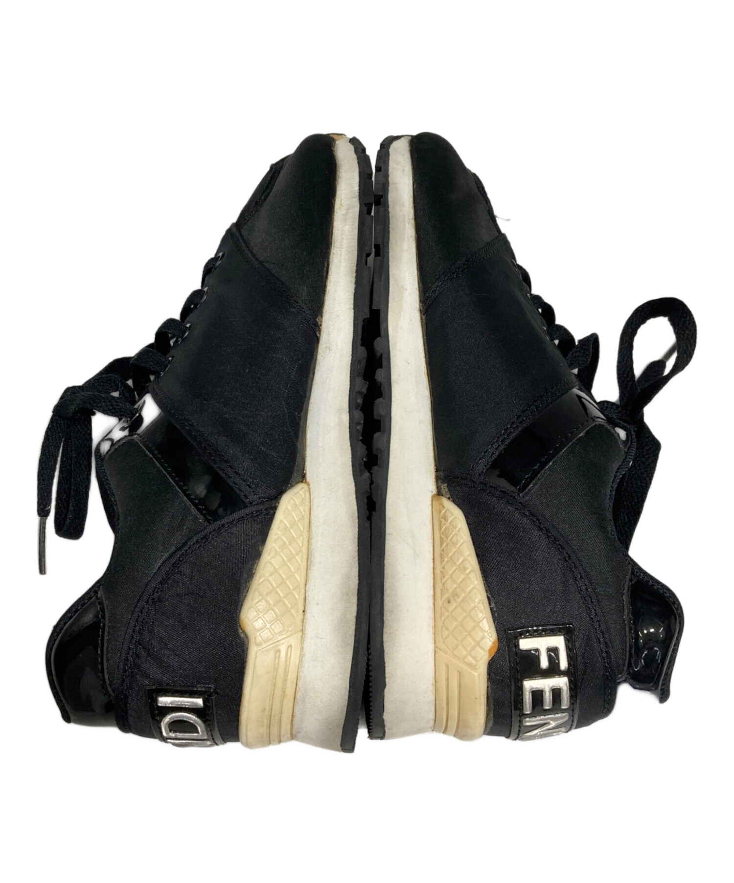 中古・古着通販】FENDI (フェンディ) スニーカー ブラック サイズ:36