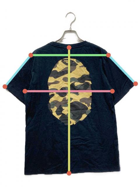 中古・古着通販】A BATHING APE (アベイシングエイプ) カモフラ柄ロゴT 中古・古着通販】A BATHING APE (アベイシングエイプ) カモフラ柄ロゴT