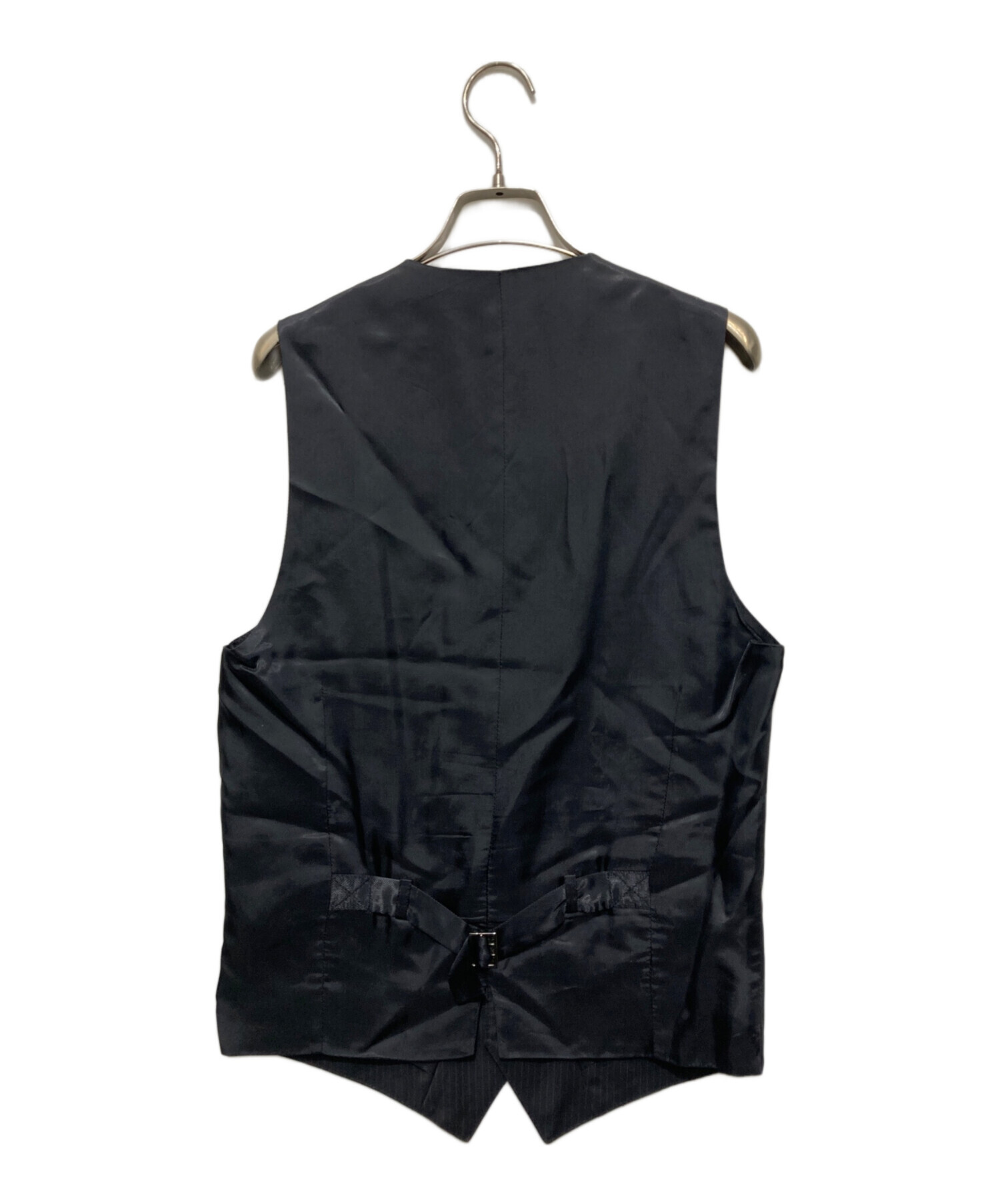 DOLCE & GABBANA ブラック ベルベット ジレ イタリア製 中古・古着通販】DOLCE & GABBANA (ドルチェ＆ガッバーナ) ストライプ