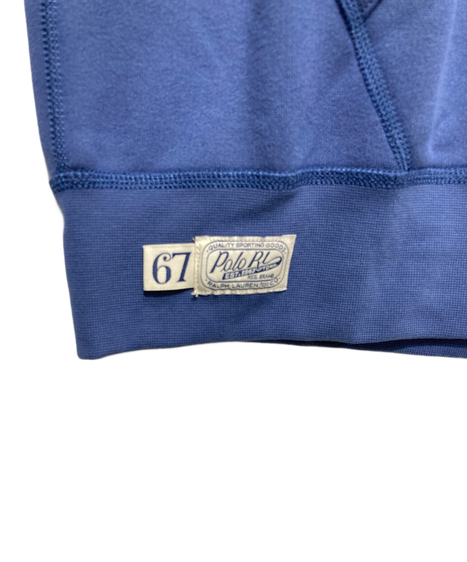 Polo Ralph Lauren ロゴ刺繍 パーカー ネイビー 中古・古着通販】POLO RALPH LAUREN (ポロ・ラルフローレン) ロゴ刺繍