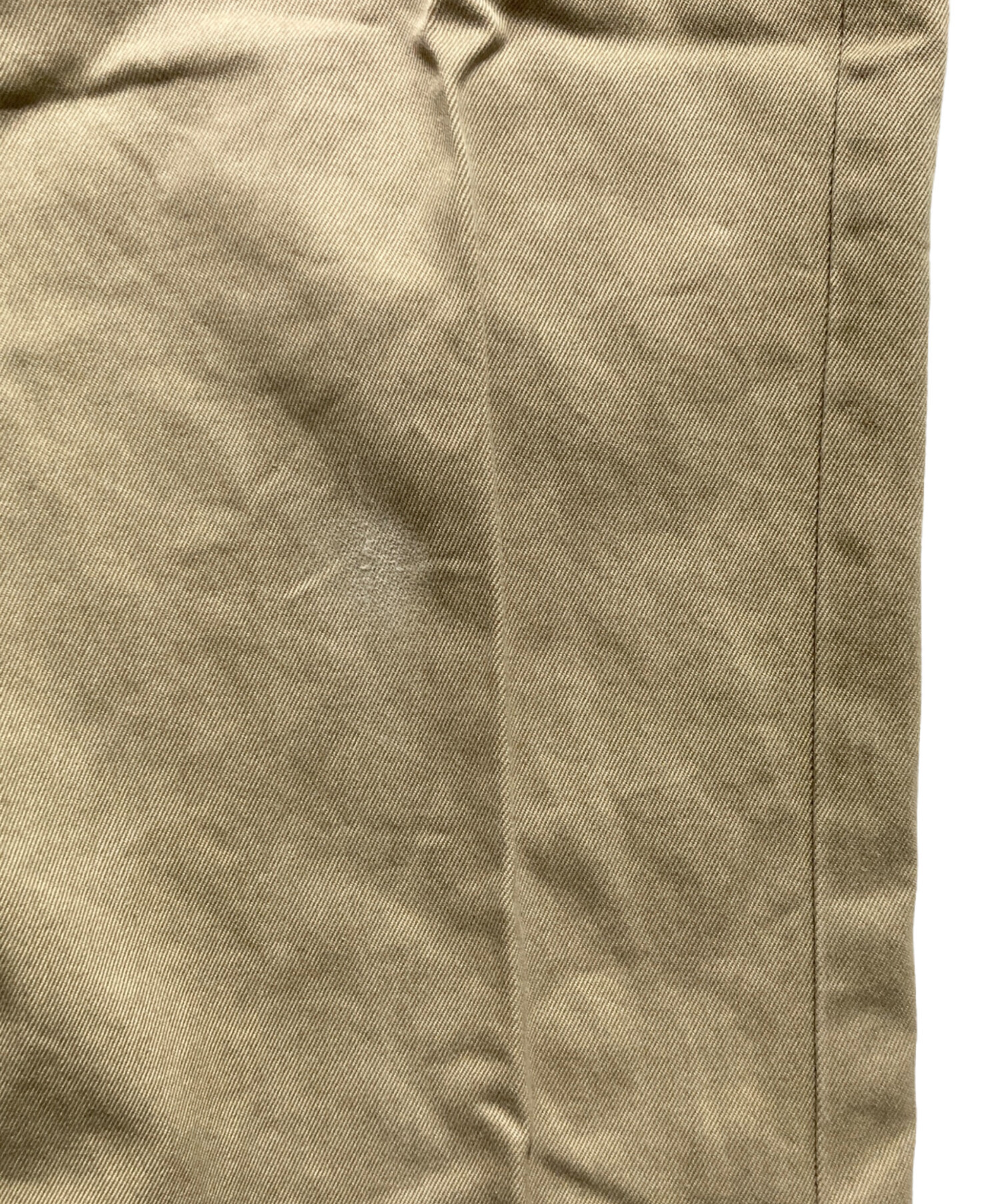 中古・古着通販】GUCCI (グッチ) ビーラインチノパン ベージュ サイズ