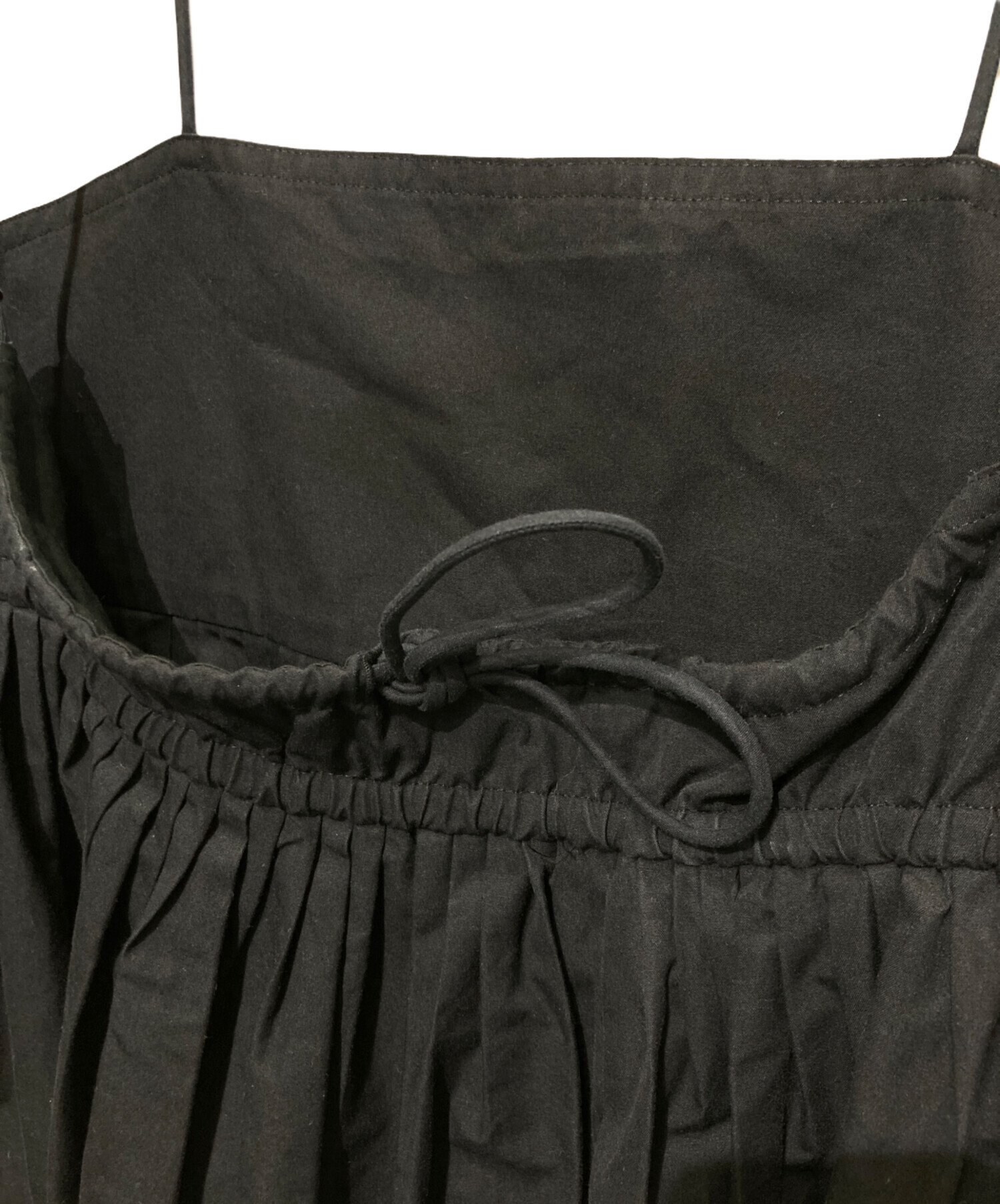 中古・古着通販】DRAWER (ドゥロワー) コットンタックサロペット