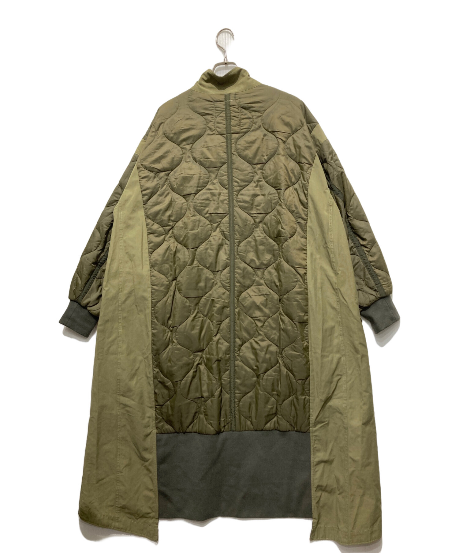 中古・古着通販】etsinta (エシンタ) 切替マキシミリタリーコート