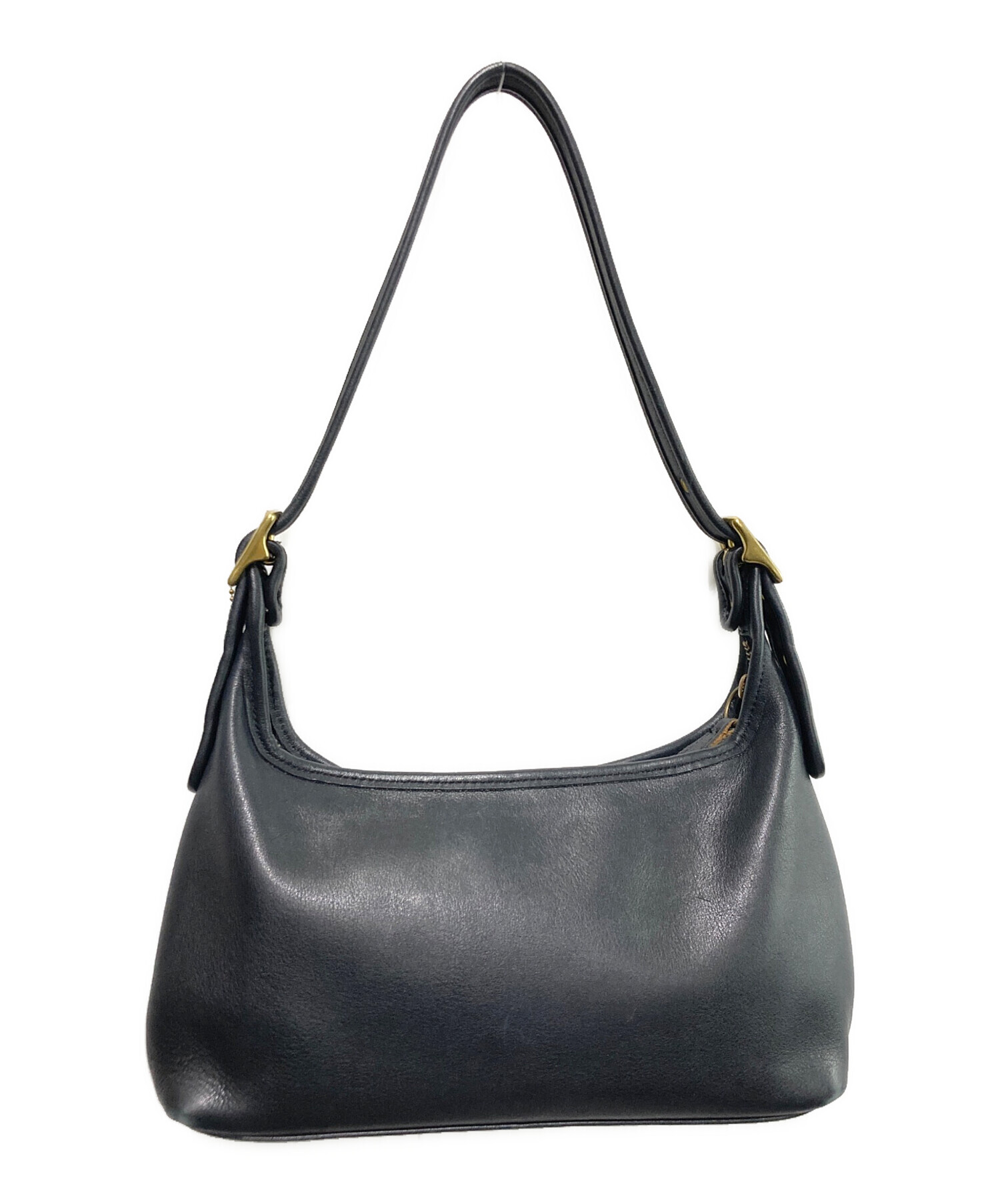 中古・古着通販】COACH (コーチ) レザーワンショルダーバッグ