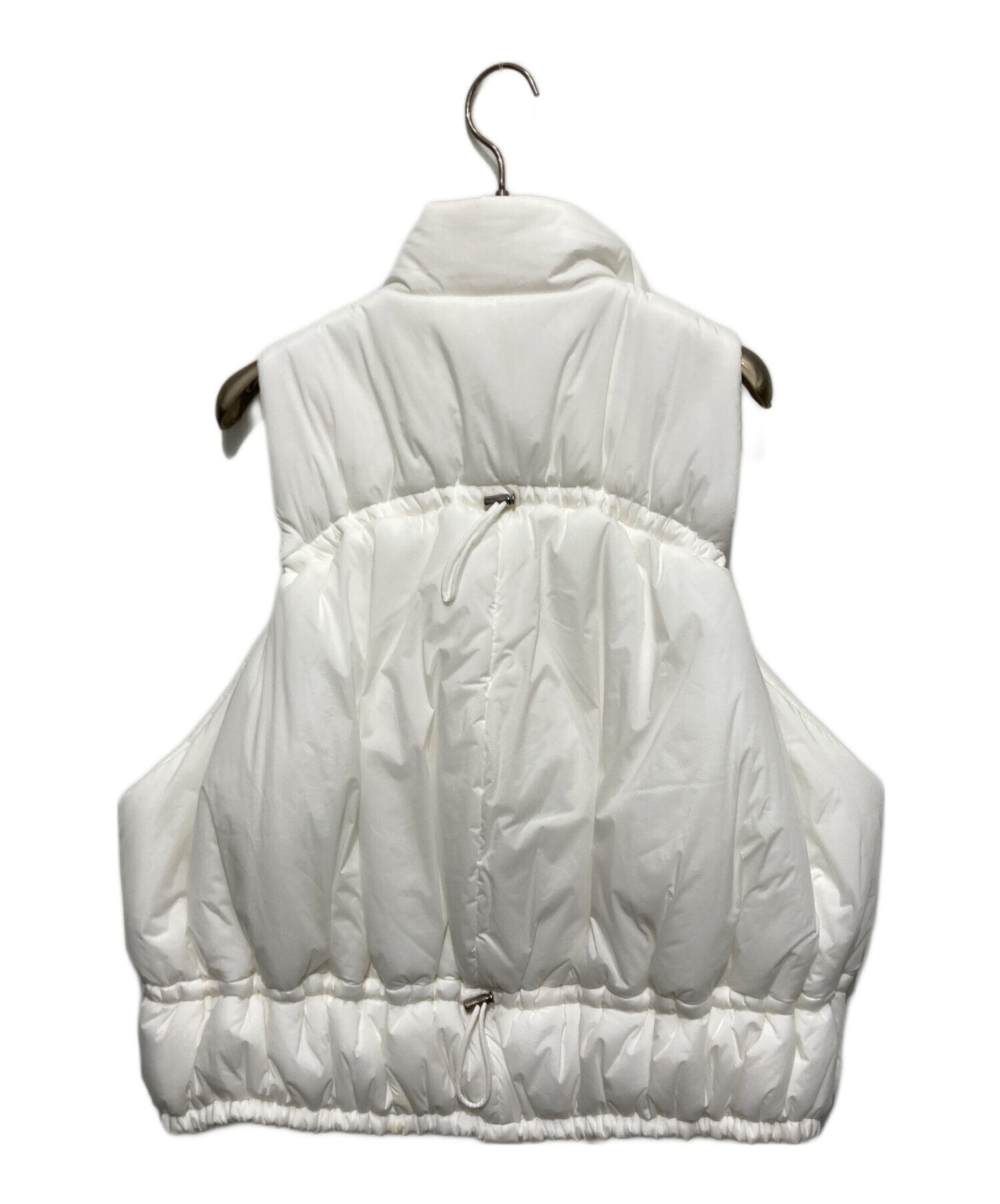 中古・古着通販】ENFOLD (エンフォルド) PADDED VEST ホワイト サイズ