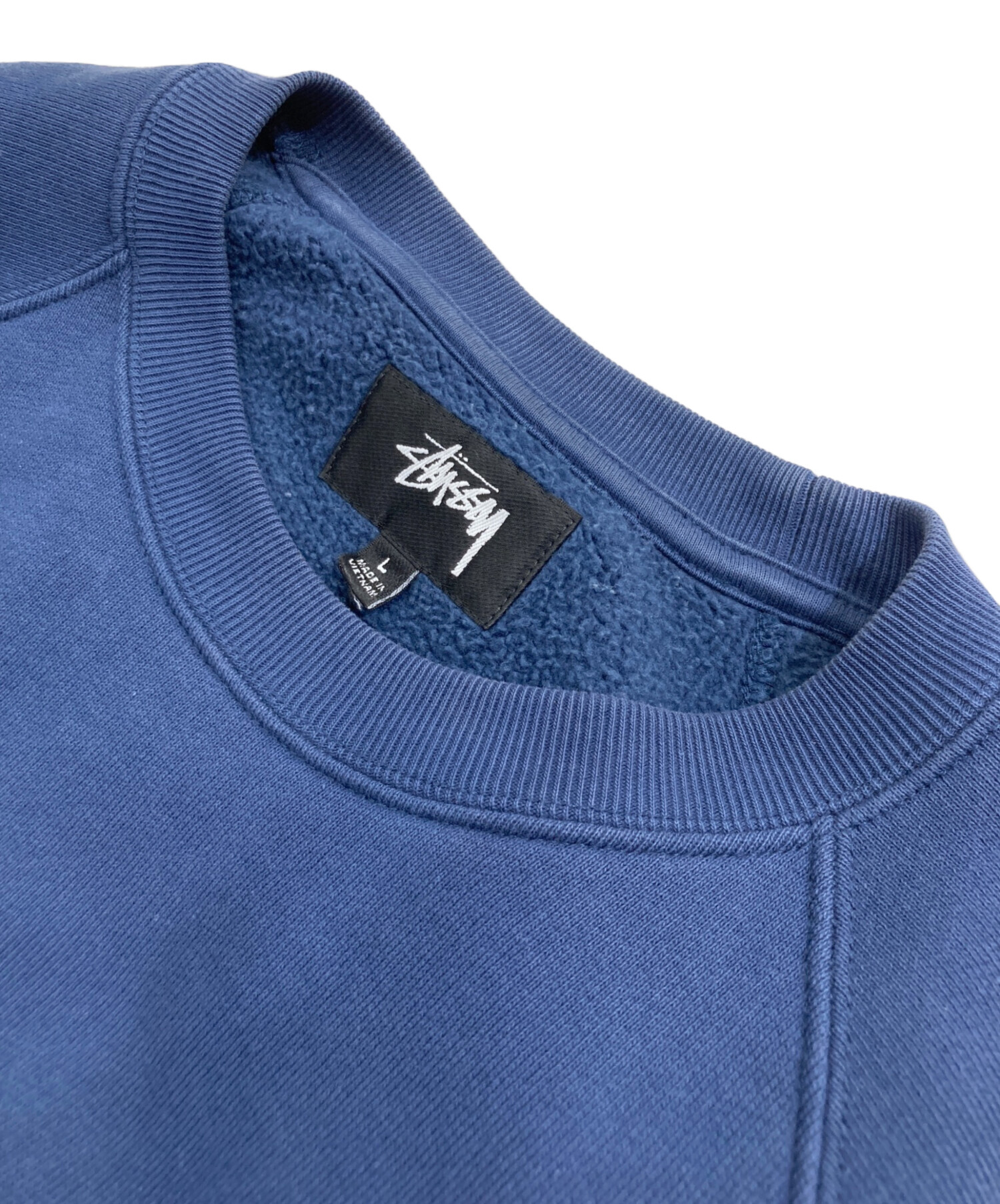 中古・古着通販】stussy (ステューシー) RELAXED CREW ネイビー サイズ