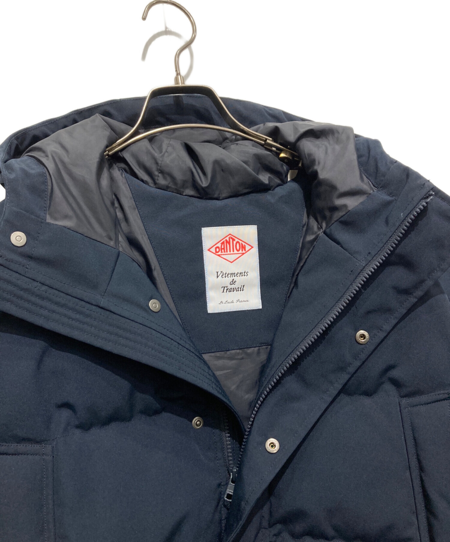 中古・古着通販】DANTON (ダントン) POLYESTER DOWN ネイビー サイズ:S