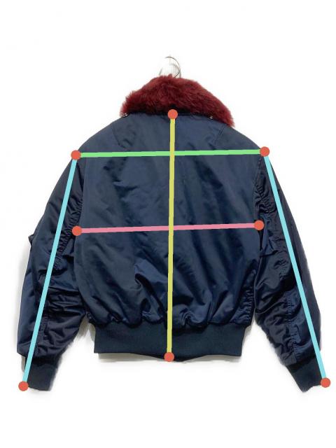 中古・古着通販】COACH (コーチ) MA-1 ファー付中綿ジャケット