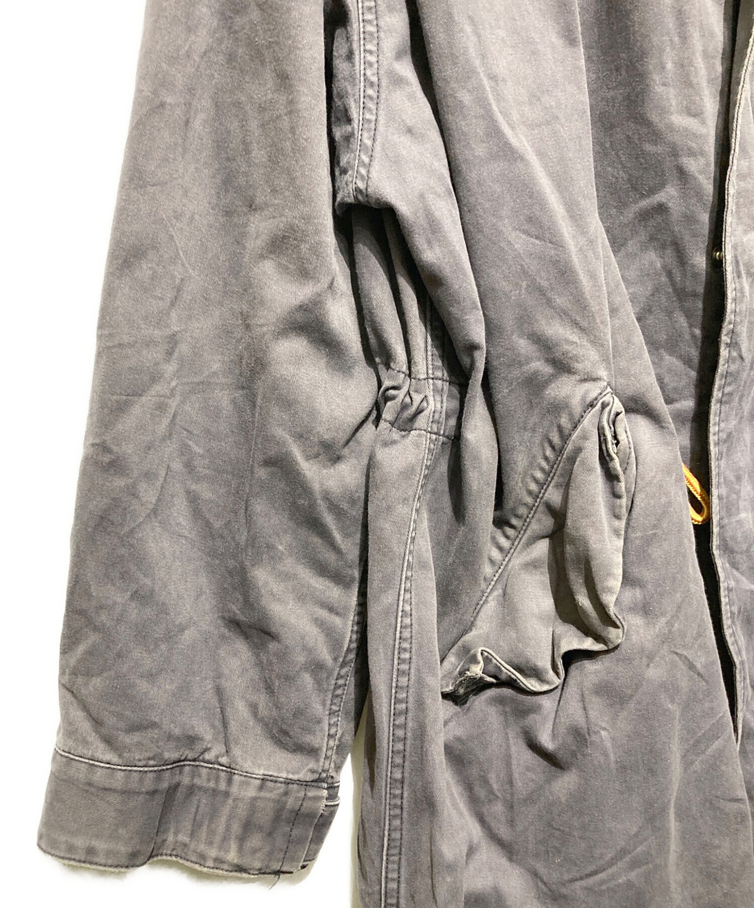 中古・古着通販】stussy (ステューシー) ミリタリーコート グリーン