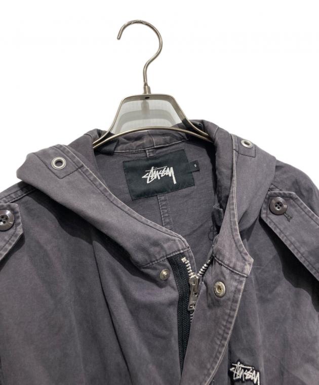中古・古着通販】stussy (ステューシー) ミリタリーコート グリーン