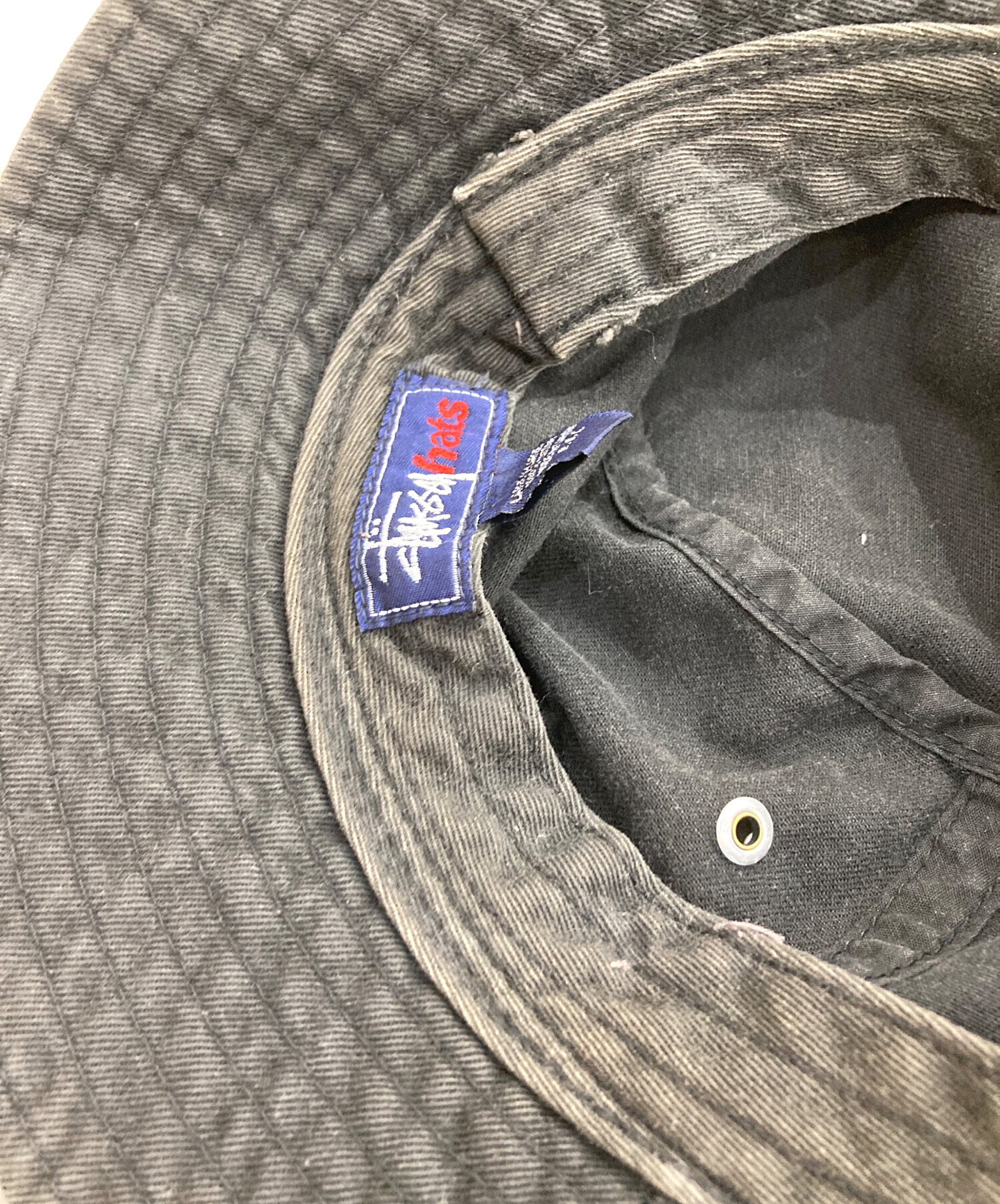中古・古着通販】stussy (ステューシー) OLD バケットハット ブラック