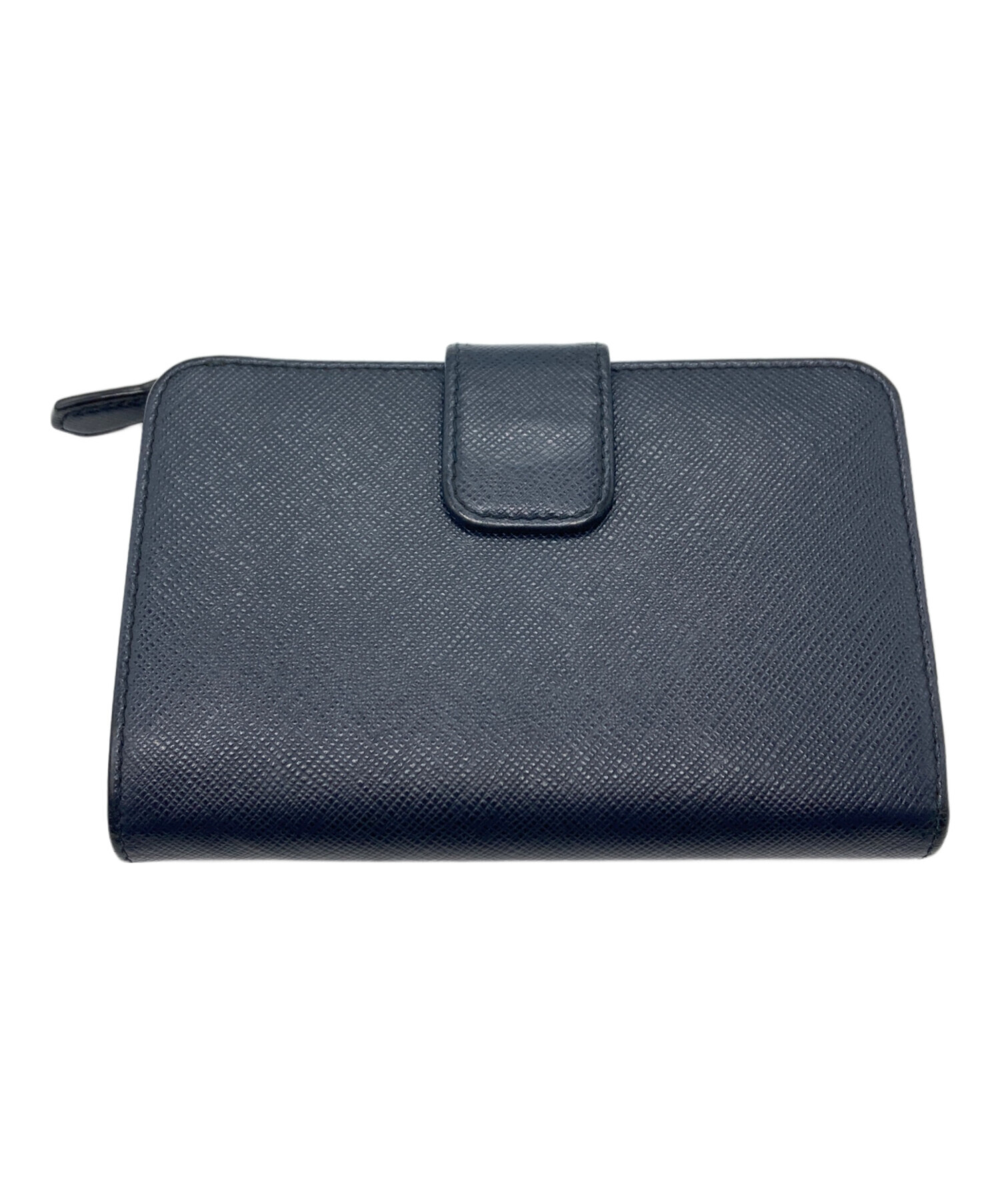 中古・古着通販】PRADA (プラダ) サフィアーノ コンパクトウォレット