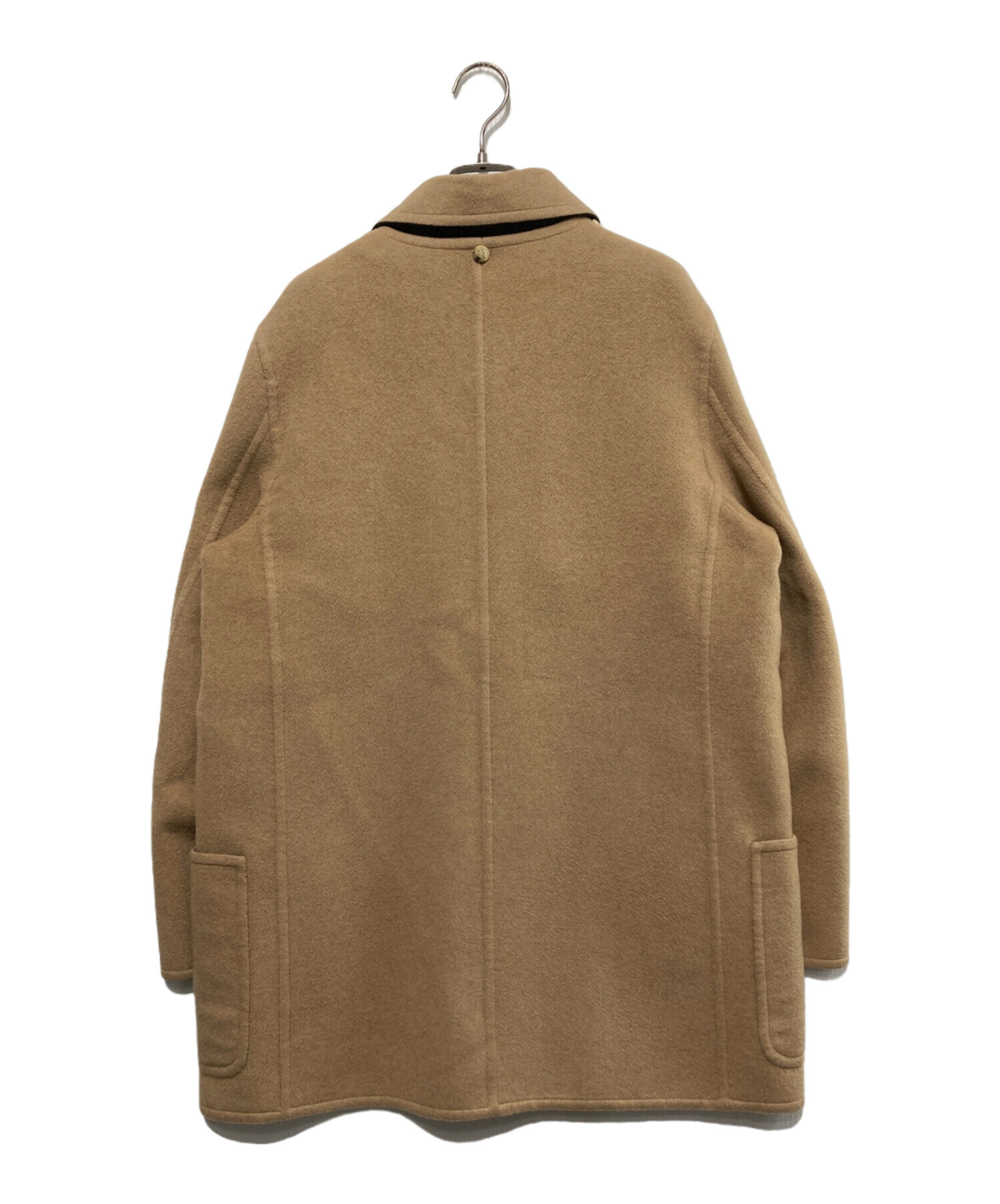 中古・古着通販】HERMES (エルメス) カシミヤキャメルダブルフェイス