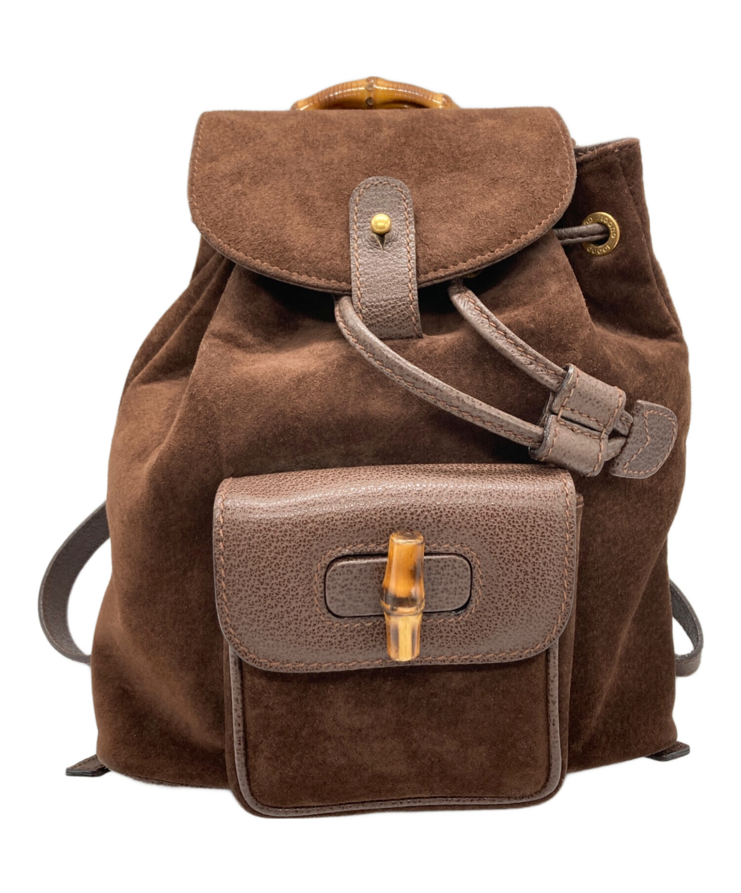 中古・古着通販】GUCCI (グッチ) バンブー リュック/OLD GUCCI