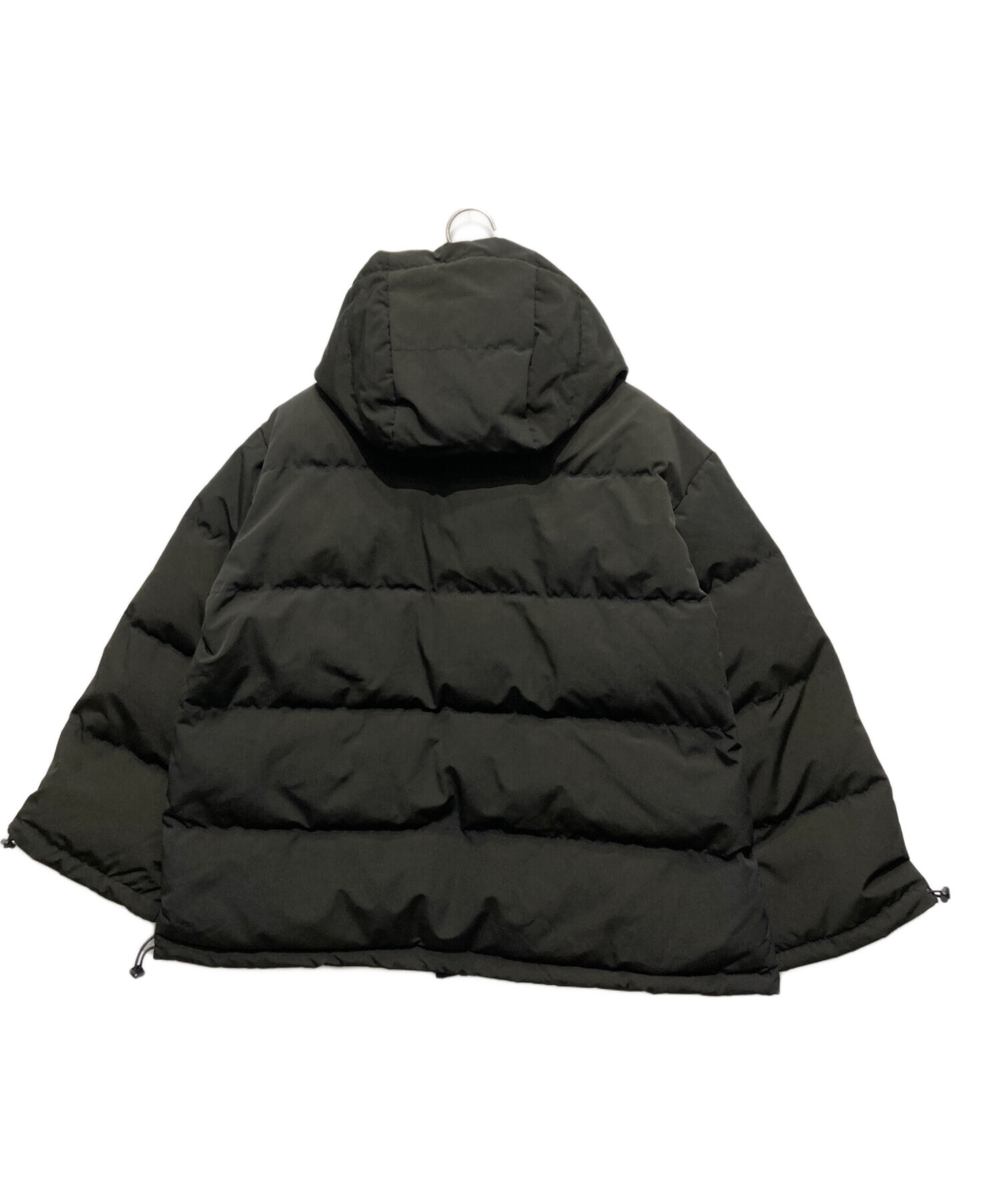は*み様 【中古品】DANTONブラックダウンジャケット フード付き 中古・古着通販】DANTON (ダントン) POLYESTER DOWN/ポリエステル