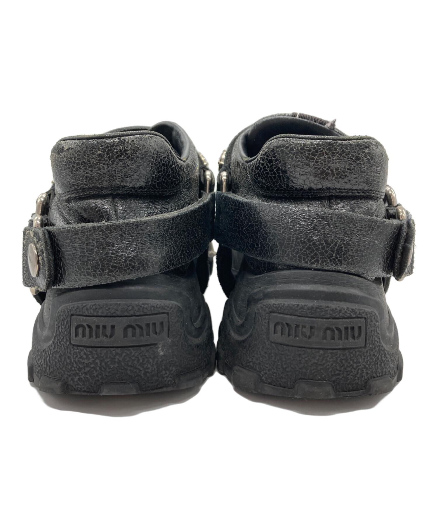 中古・古着通販】MIU MIU (ミュウミュウ) ラメグリッタービジュー