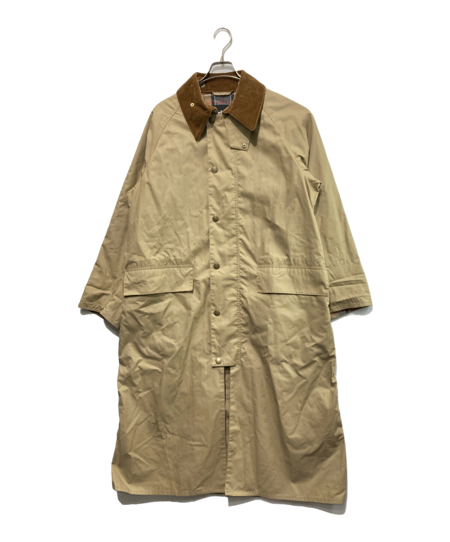 y*い様 Barbour ベージュカバーオール 中古・古着通販】Barbour (バブアー) OS BURGHLEY ベージュ サイズ:36