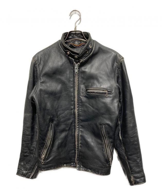 9/16まで出品‼️ Schott ショット シングルライダース USA製 34 中古・古着通販】Schott (ショット) シングルライダースジャケット