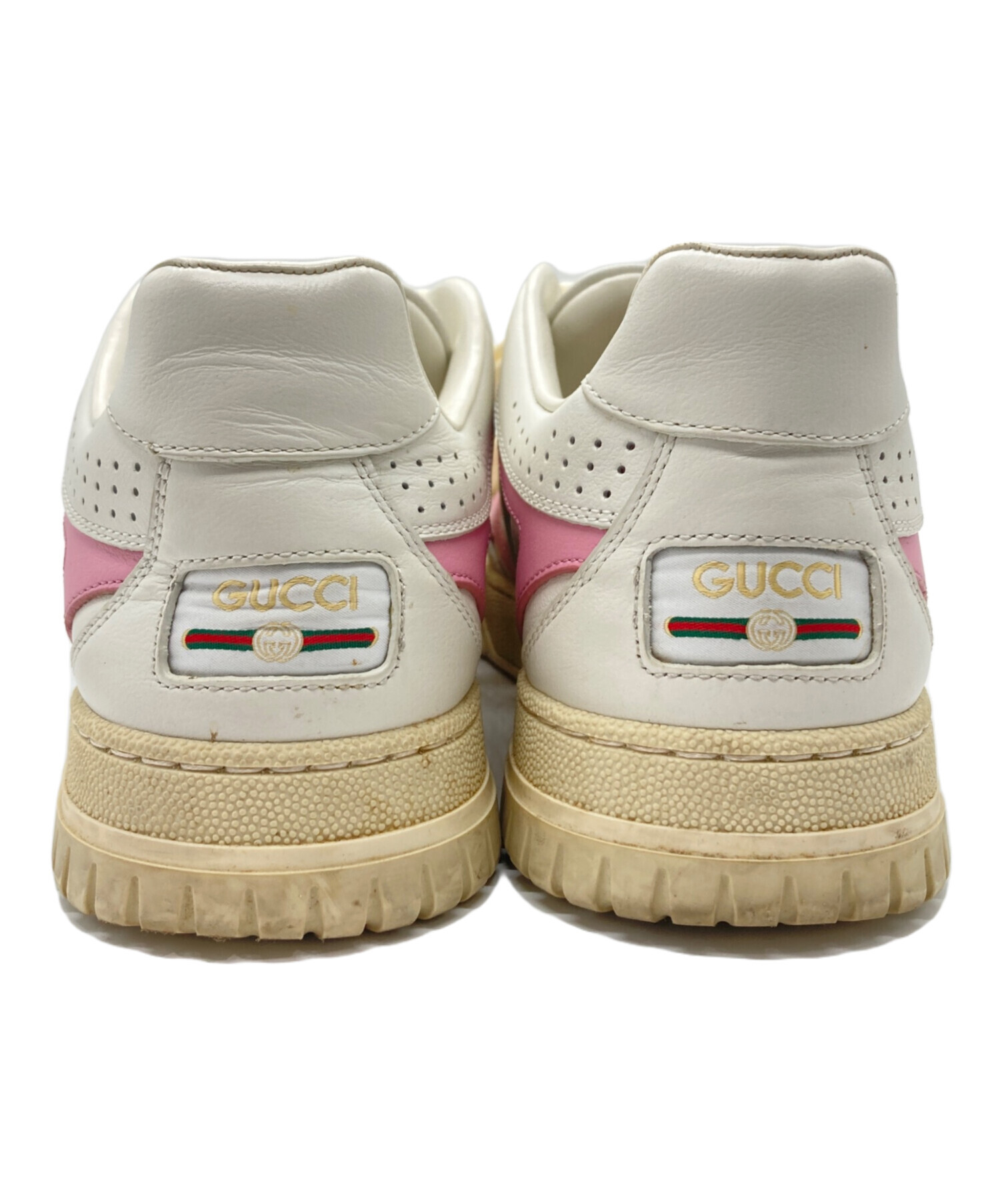中古・古着通販】GUCCI (グッチ) Re-Web リウェブ レザースニーカー