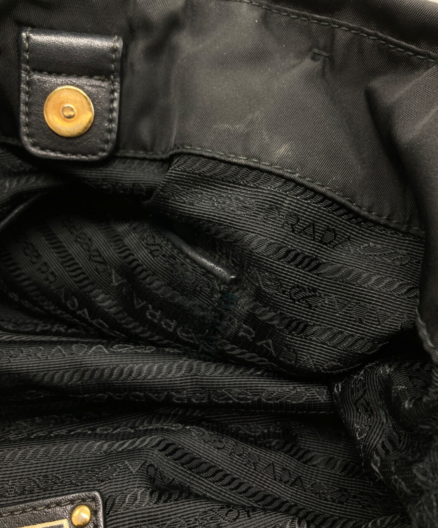 中古・古着通販】PRADA (プラダ) 2WAYハンドバッグ/ナイロン