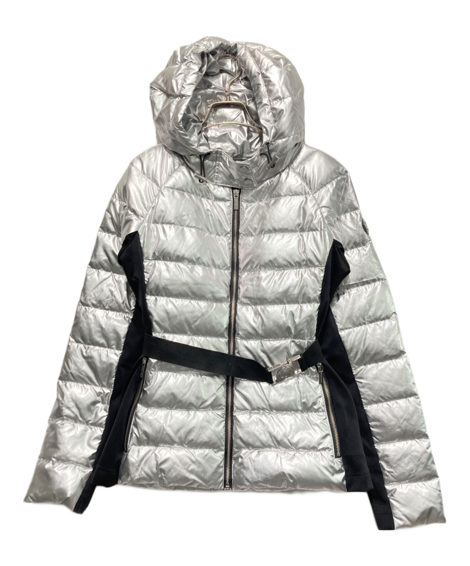 Michael Kors シルバー ダウンジャケット 中古・古着通販】MICHAEL KORS (マイケルコース) ダウンジャケット