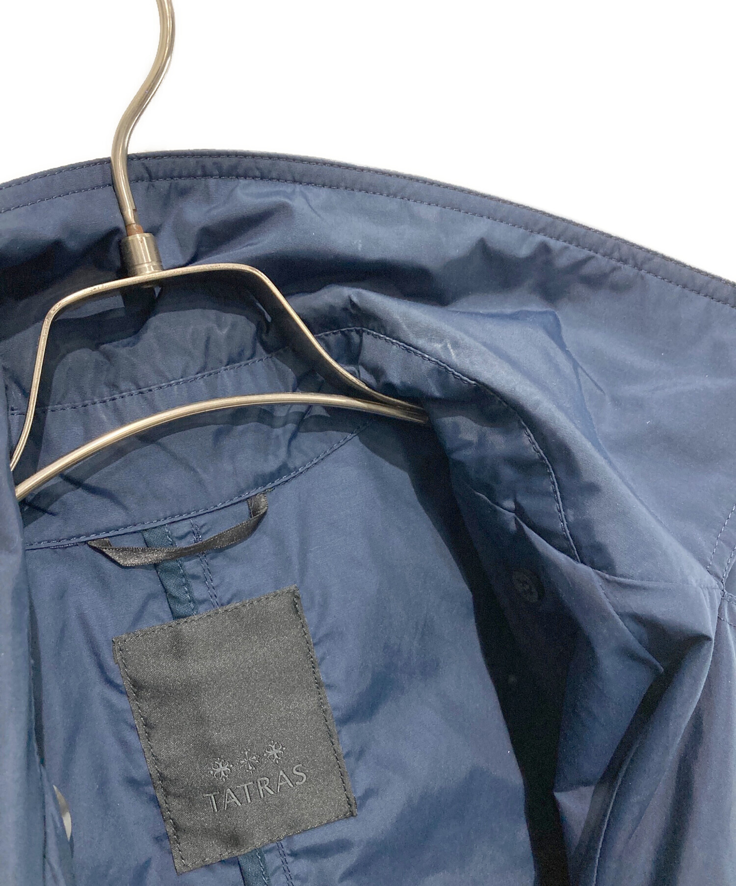 中古・古着通販】TATRAS (タトラス) ARECA ライナー付コート ネイビー