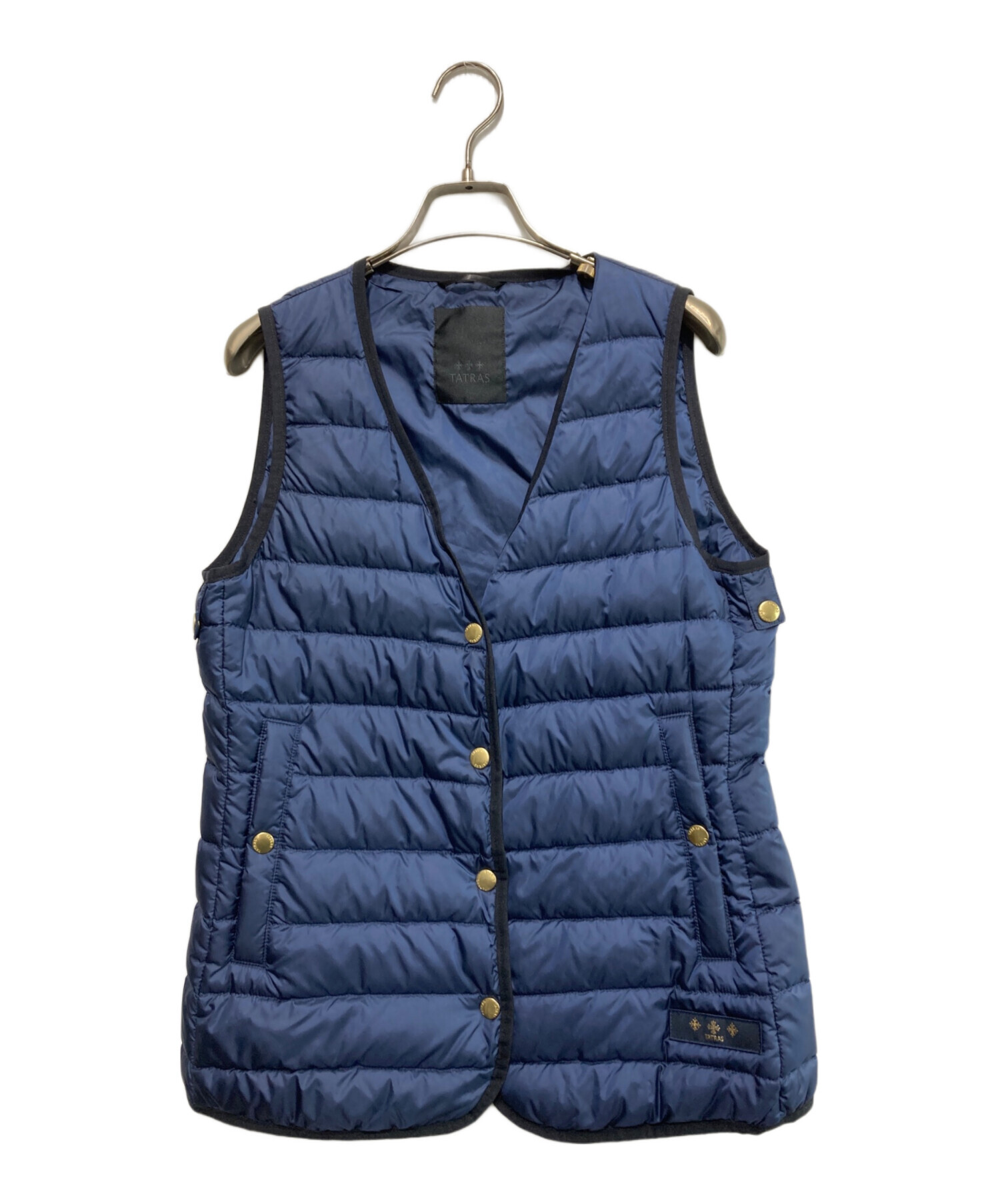 中古・古着通販】TATRAS (タトラス) ARECA ライナー付コート ネイビー