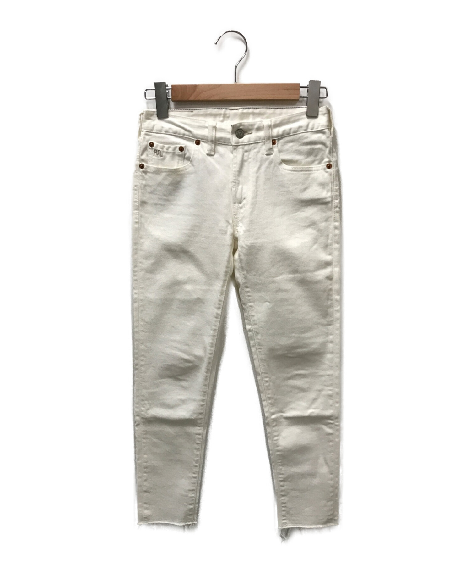 中古・古着通販】RRL (ダブルアールエル) ホワイトデニムパンツ 