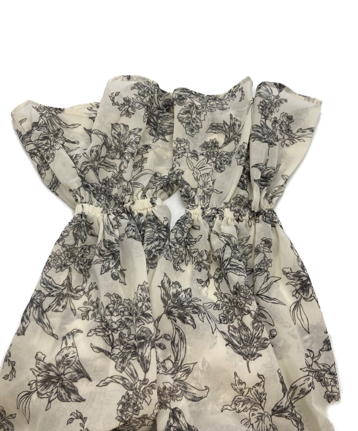 中古・古着通販】DazzliN (ダズリン) サイドリブタイフラワー