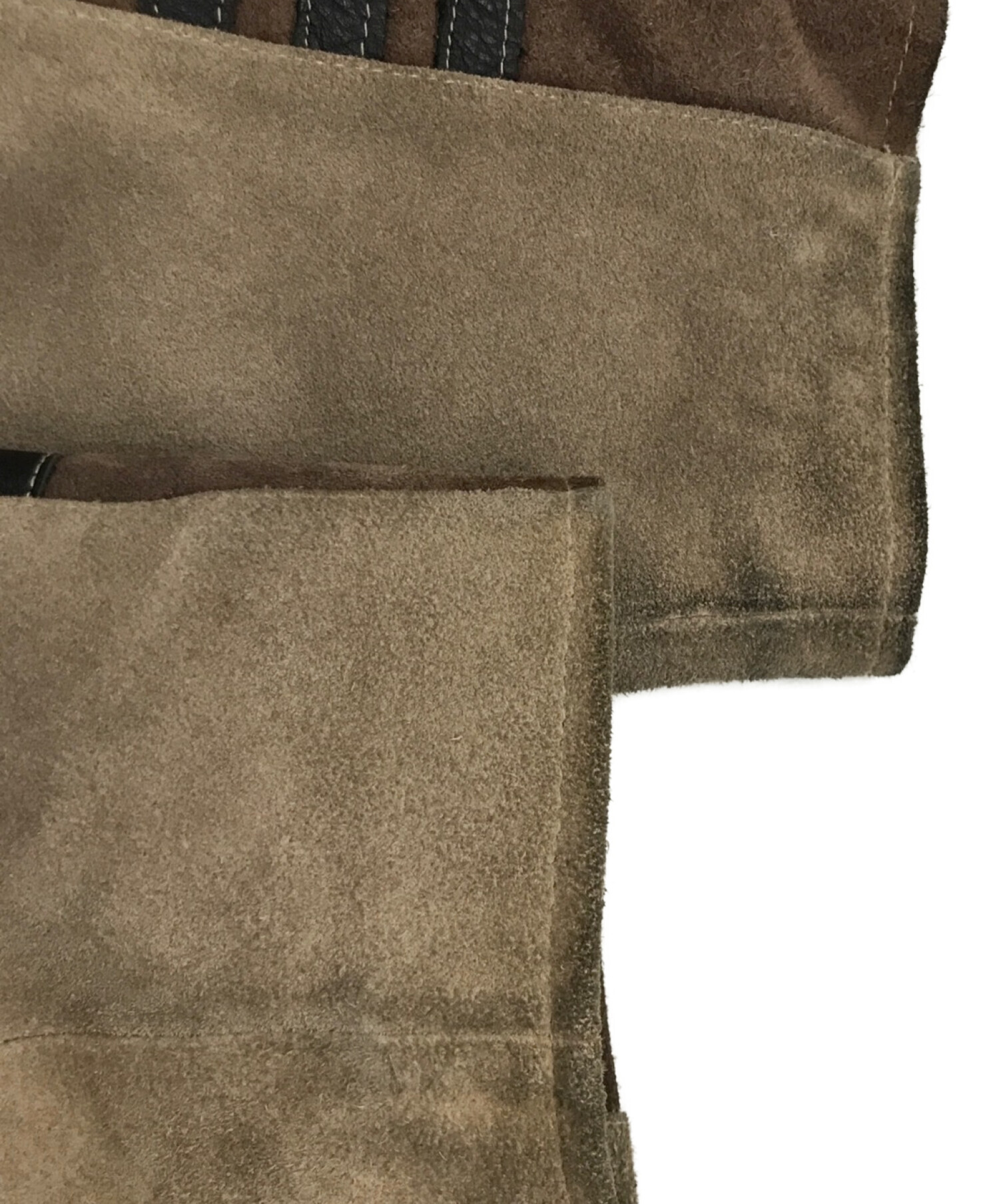 中古・古着通販】PAZZO (パッゾ) スエードジャケット ブラウン サイズ