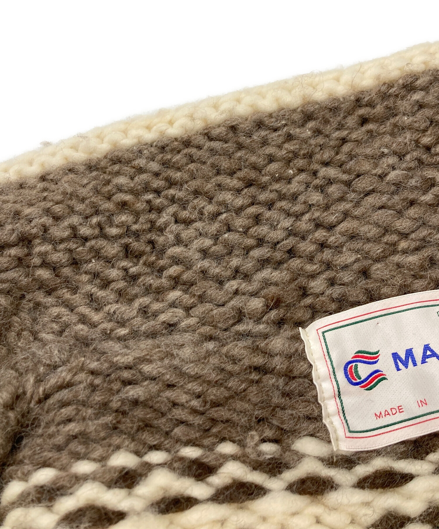 中古・古着通販】MARK (マーク) カウチンニットカーディガン カナダ製