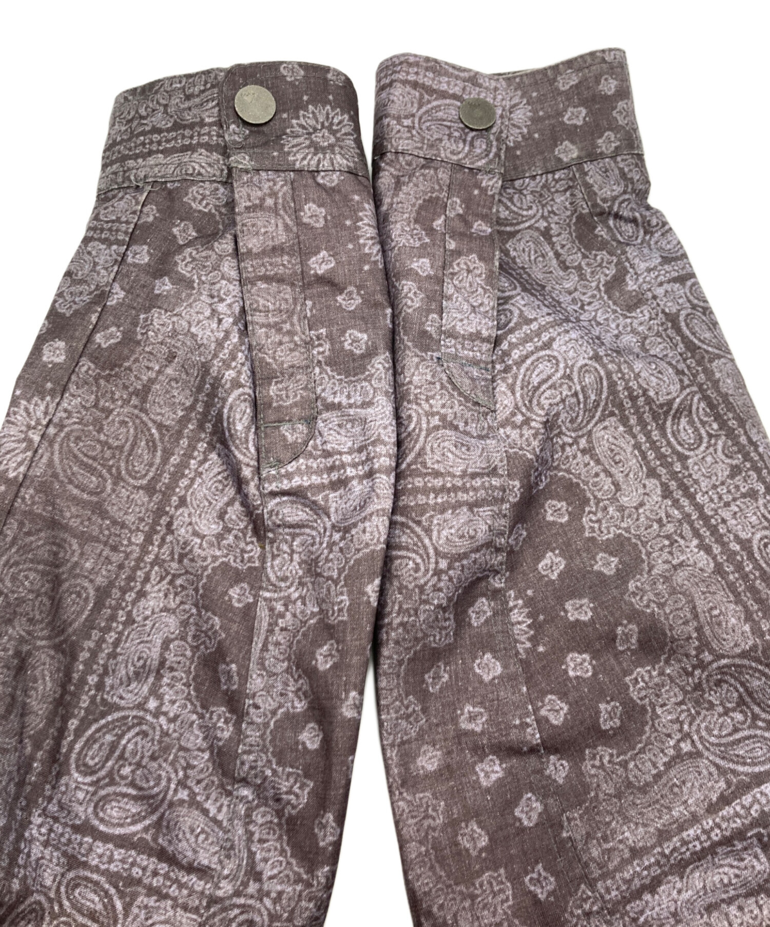 中古・古着通販】BURTON (バートン) ペイズリーブルゾン グレー