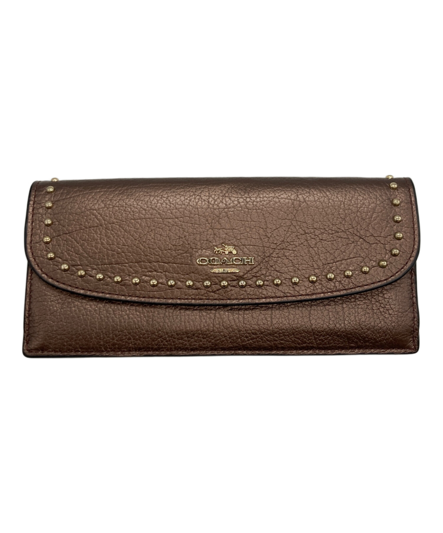 コーチ長財布☆お値下げ中☆ 長財布 COACH コーチ - ベージュ 財布