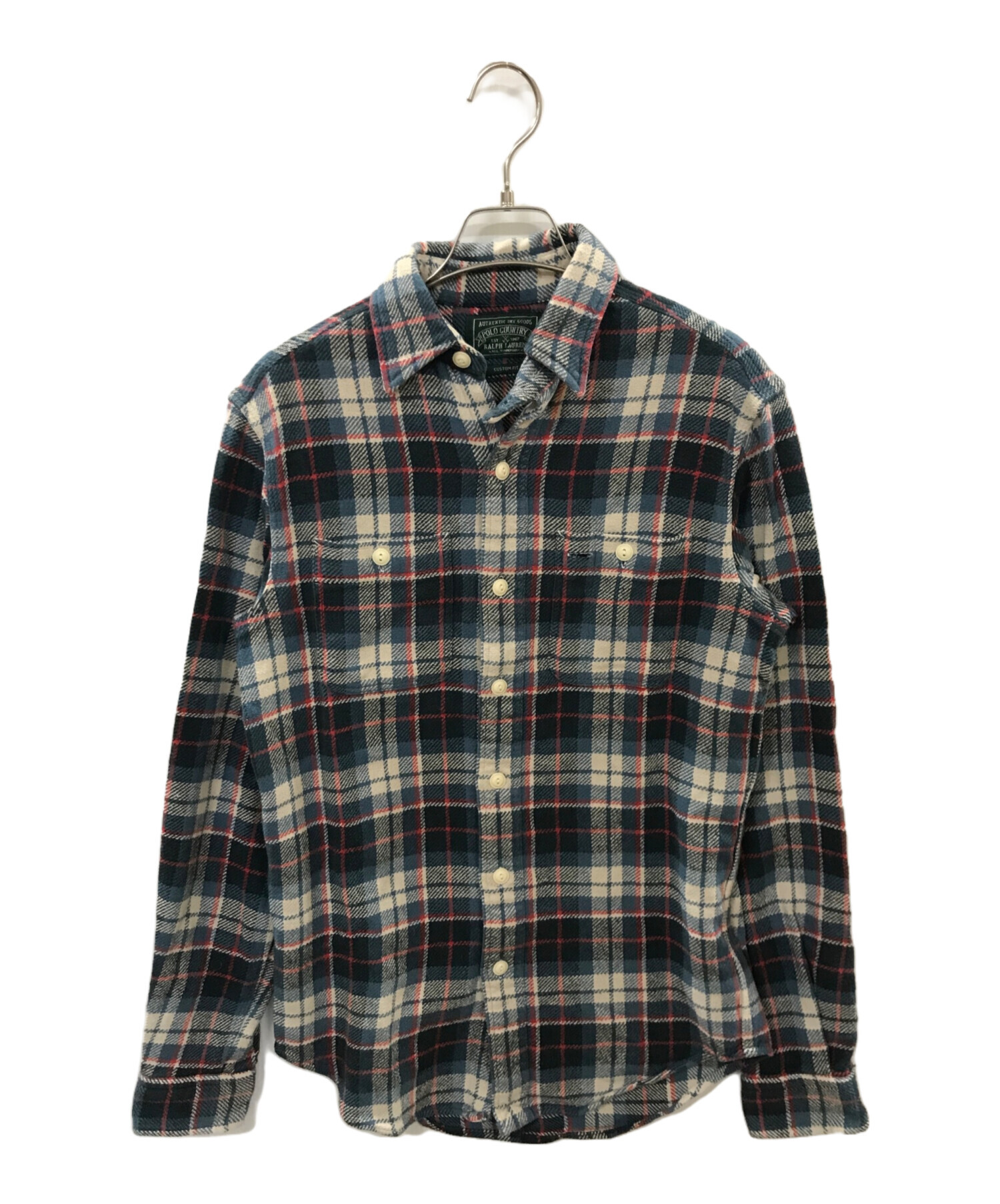 ポロカントリー ボタンダウンチェックシャツネルシャツ Polo by Ralph