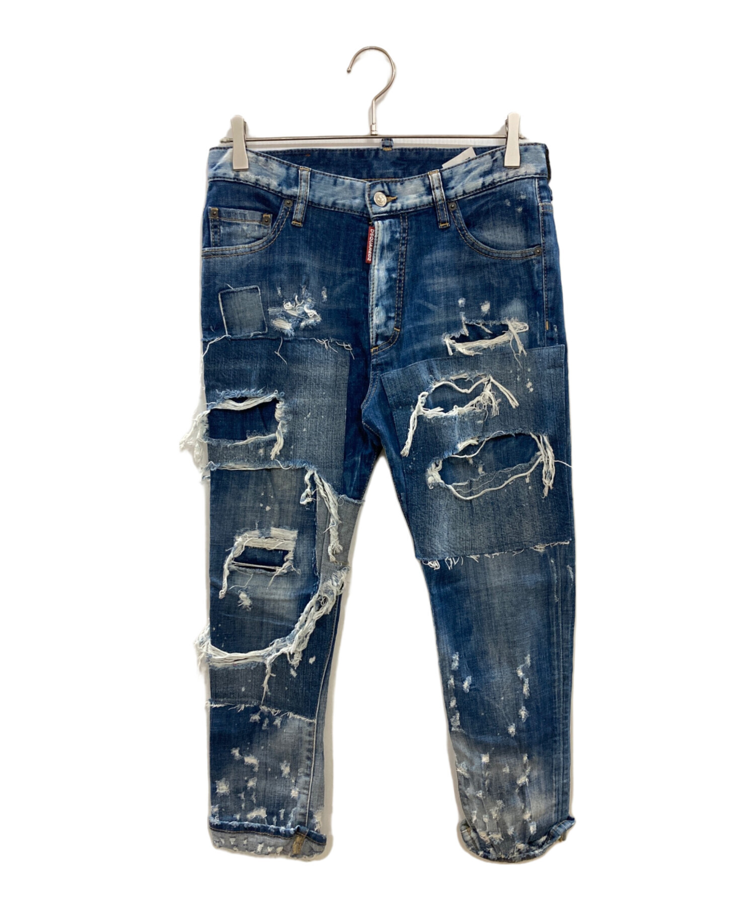 中古・古着通販】DSQUARED2 (ディースクエアード) ダメージ加工 