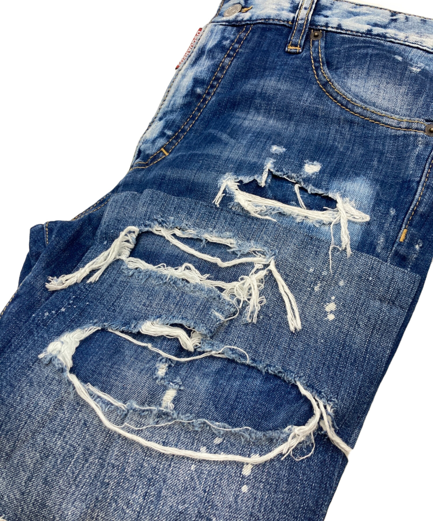 中古・古着通販】DSQUARED2 (ディースクエアード) ダメージ加工 